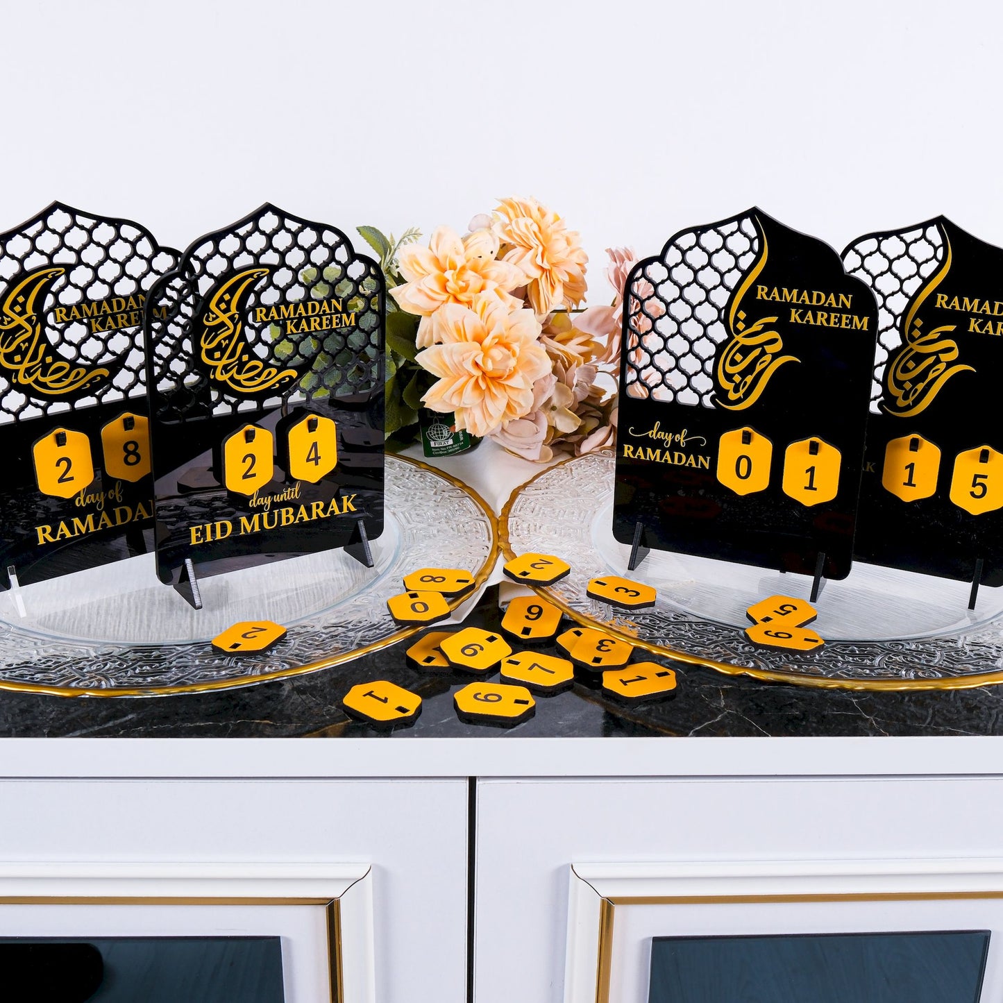 Ramadan Advent Countdown Calendar Islamic Home Table Decor Muslim Art - Islamic Elite Favors is a handmade gift shop offering a wide variety of unique and personalized gifts for all occasions. Whether you're looking for the perfect Ramadan, Eid, Hajj, wedding gift or something special for a birthday, baby shower or anniversary, we have something for everyone. High quality, made with love.