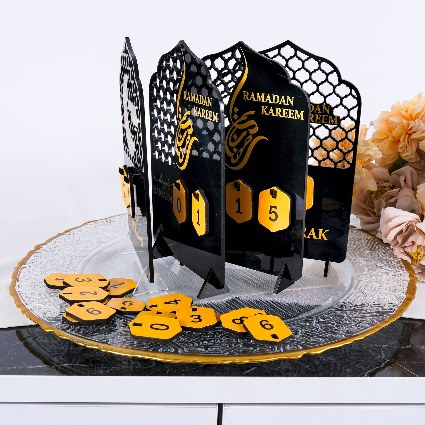 Ramadan Advent Countdown Calendar Islamic Home Table Decor Muslim Art - Islamic Elite Favors is a handmade gift shop offering a wide variety of unique and personalized gifts for all occasions. Whether you're looking for the perfect Ramadan, Eid, Hajj, wedding gift or something special for a birthday, baby shower or anniversary, we have something for everyone. High quality, made with love.