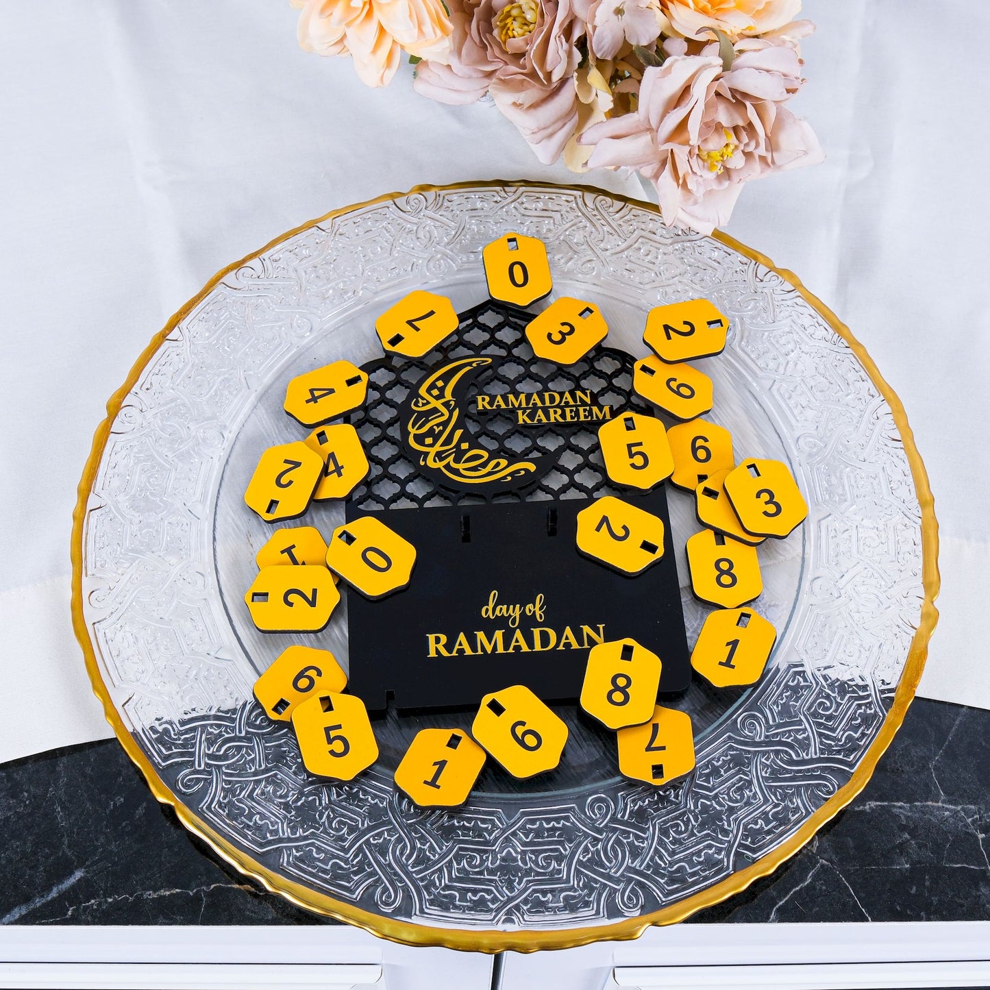 Ramadan Advent Countdown Calendar Islamic Home Table Decor Muslim Art - Islamic Elite Favors is a handmade gift shop offering a wide variety of unique and personalized gifts for all occasions. Whether you're looking for the perfect Ramadan, Eid, Hajj, wedding gift or something special for a birthday, baby shower or anniversary, we have something for everyone. High quality, made with love.