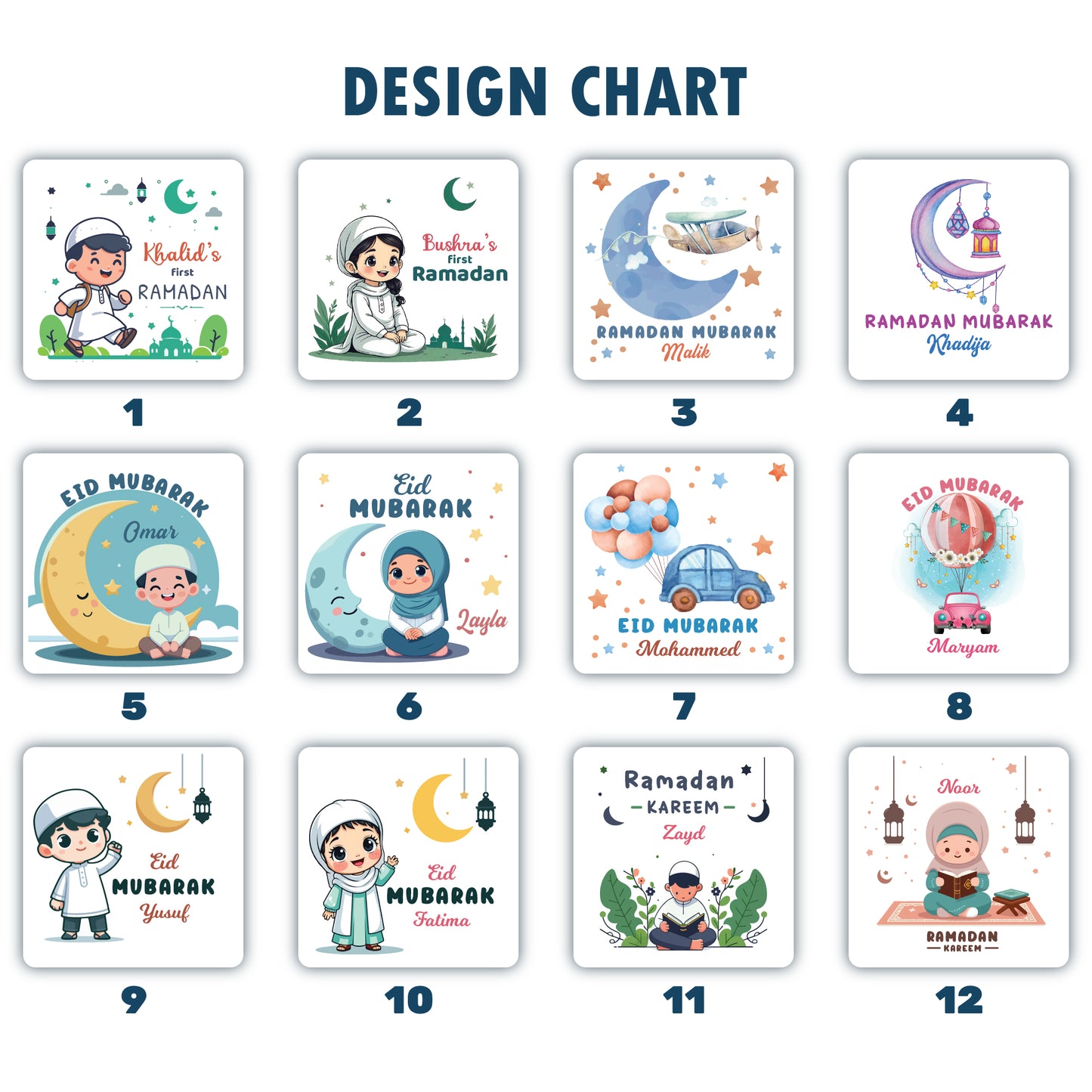 Personalized Eid Gift Bag for Kids, Custom Ramadan Favor Pouch, Cotton Treat Bag, Goodie Bag