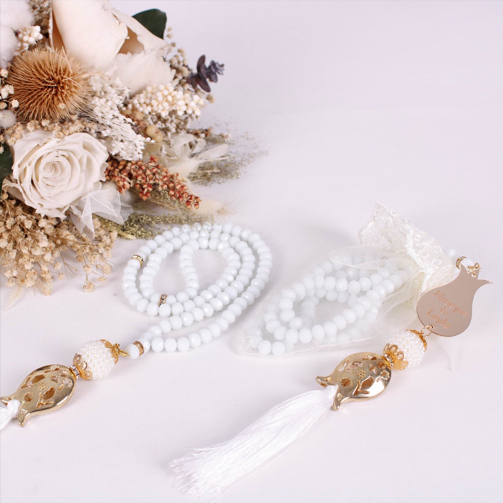 Personalized Crystal Tasbeeh Favor, Ramadan Eid Wedding Baby Shower Islamic Gift - Islamic Elite Favors is a handmade gift shop offering a wide variety of unique and personalized gifts for all occasions. Whether you're looking for the perfect Ramadan, Eid, Hajj, wedding gift or something special for a birthday, baby shower or anniversary, we have something for everyone. High quality, made with love.