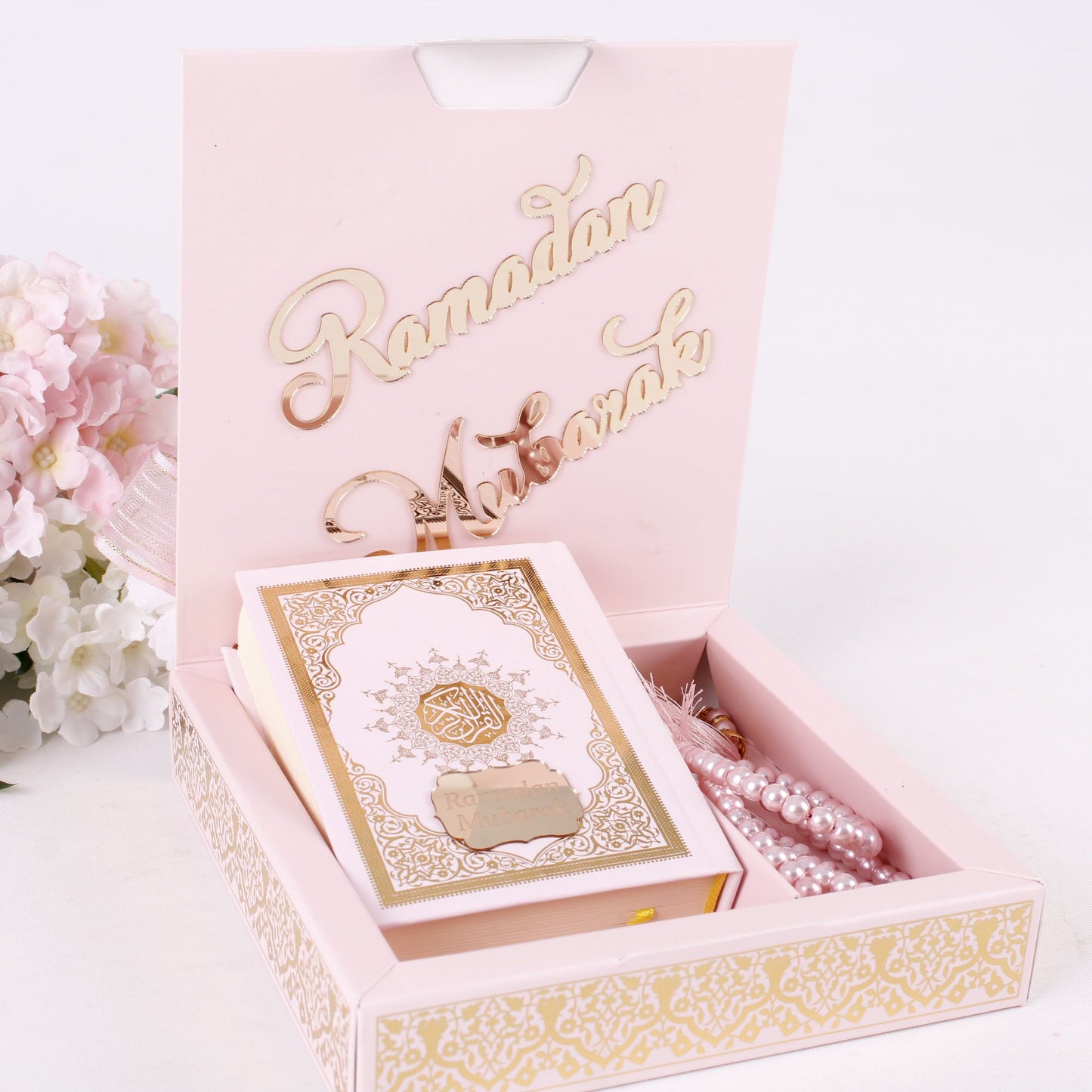 Personalized Quran Box Pearl Prayer Beads Islamic Muslim Wedding Gift Set - Islamic Elite Favors is a handmade gift shop offering a wide variety of unique and personalized gifts for all occasions. Whether you're looking for the perfect Ramadan, Eid, Hajj, wedding gift or something special for a birthday, baby shower or anniversary, we have something for everyone. High quality, made with love.
