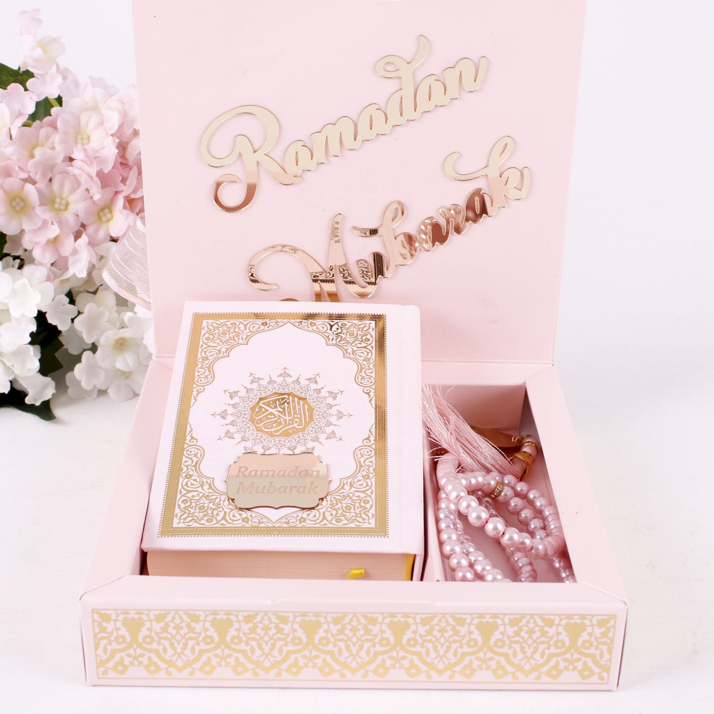 Personalized Quran Box Pearl Prayer Beads Islamic Muslim Wedding Gift Set - Islamic Elite Favors is a handmade gift shop offering a wide variety of unique and personalized gifts for all occasions. Whether you're looking for the perfect Ramadan, Eid, Hajj, wedding gift or something special for a birthday, baby shower or anniversary, we have something for everyone. High quality, made with love.