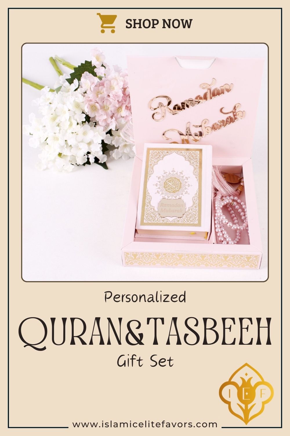 Personalized Quran Box Pearl Prayer Beads Islamic Muslim Wedding Gift Set - Islamic Elite Favors is a handmade gift shop offering a wide variety of unique and personalized gifts for all occasions. Whether you're looking for the perfect Ramadan, Eid, Hajj, wedding gift or something special for a birthday, baby shower or anniversary, we have something for everyone. High quality, made with love.