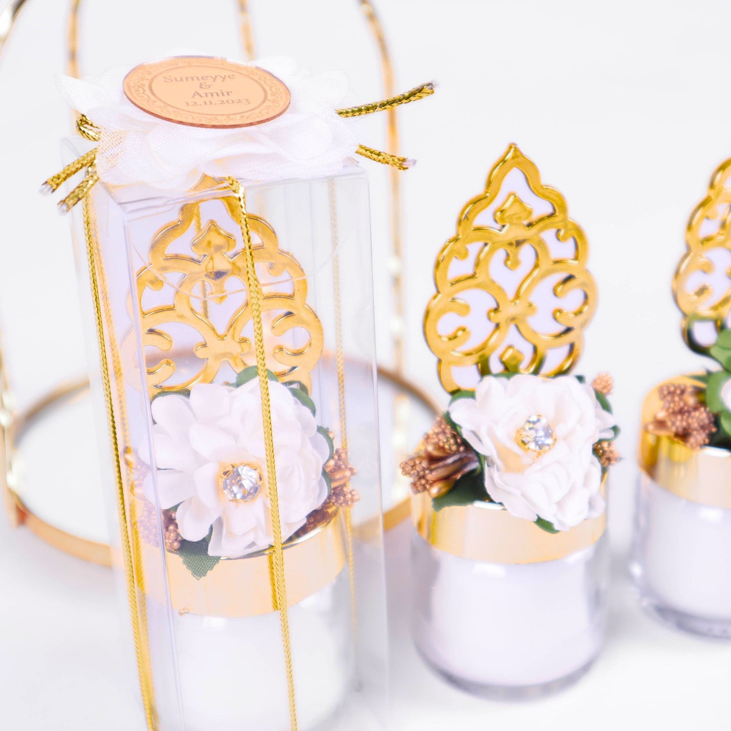 Personalized Wedding Favor Glass Candle Holder Rose with Plexi Theme - Islamic Elite Favors is a handmade gift shop offering a wide variety of unique and personalized gifts for all occasions. Whether you're looking for the perfect Ramadan, Eid, Hajj, wedding gift or something special for a birthday, baby shower or anniversary, we have something for everyone. High quality, made with love.