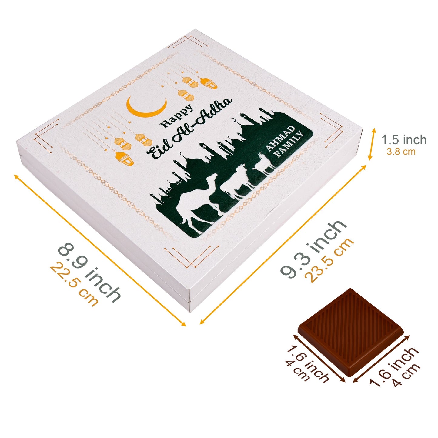 Eid Al Adha Custom Chocolate Favors, Eid Mubarak Favors, Hajj Mubarak, Umrah Mubarak, Eid Gifts for Guests, Halal Chocolate, Eid Chocolate - Islamic Elite Favors is a handmade gift shop offering a wide variety of unique and personalized gifts for all occasions. Whether you're looking for the perfect Ramadan, Eid, Hajj, wedding gift or something special for a birthday, baby shower or anniversary, we have something for everyone. High quality, made with love.