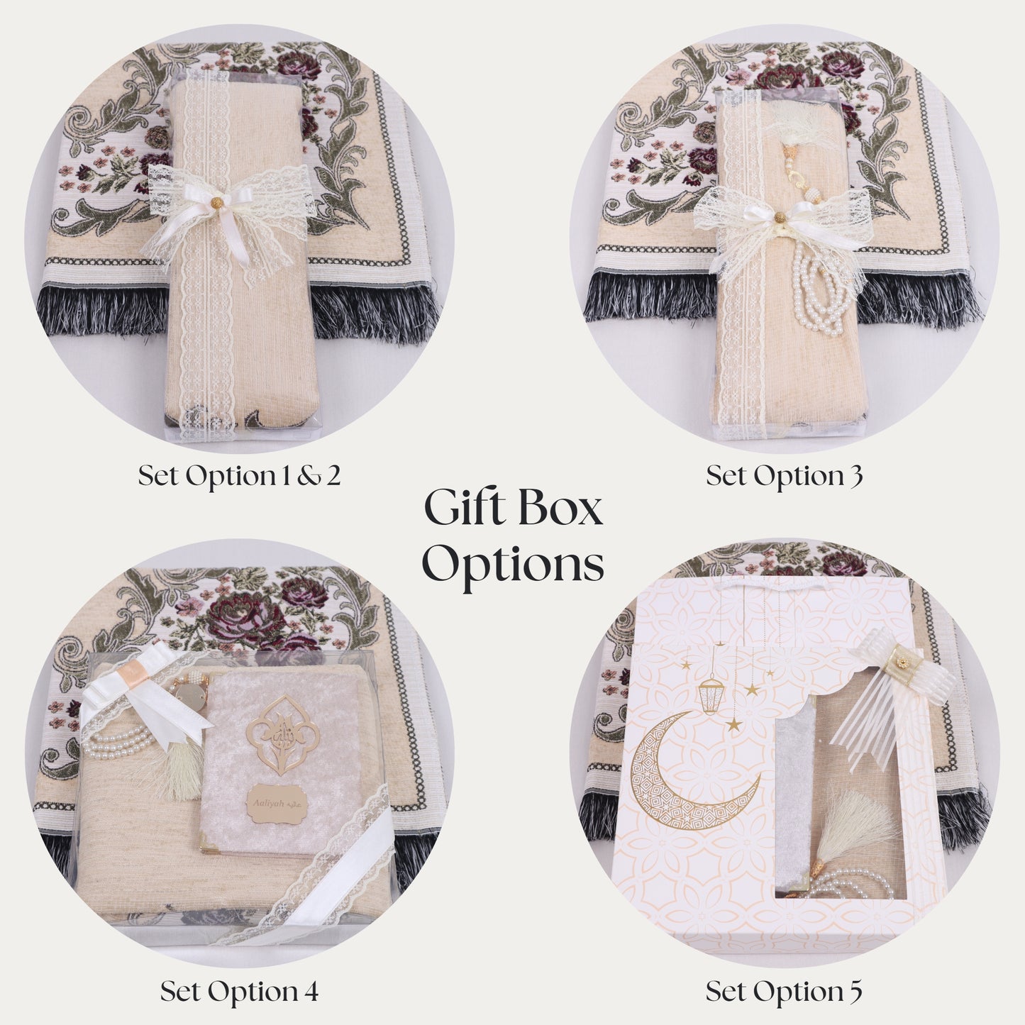 Personalized Woven Prayer Mat Quran Tasbeeh Islamic Muslim Gift Set - Islamic Elite Favors is a handmade gift shop offering a wide variety of unique and personalized gifts for all occasions. Whether you're looking for the perfect Ramadan, Eid, Hajj, wedding gift or something special for a birthday, baby shower or anniversary, we have something for everyone. High quality, made with love.