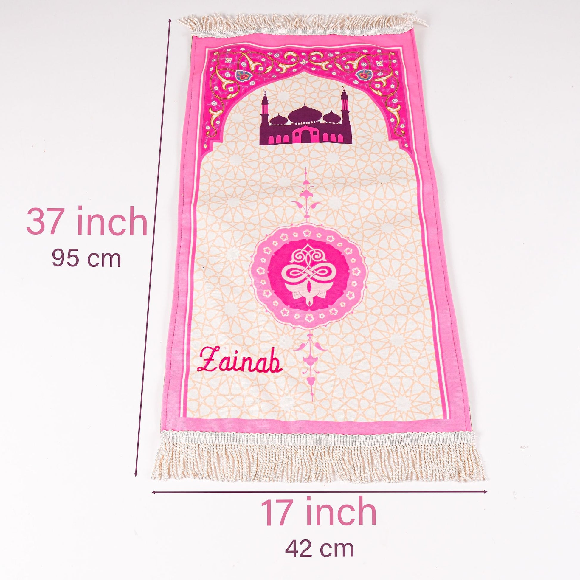 Personalized Kids Prayer Mat Quran Tasbeeh Ramadan Gift Set for Girls - Islamic Elite Favors is a handmade gift shop offering a wide variety of unique and personalized gifts for all occasions. Whether you're looking for the perfect Ramadan, Eid, Hajj, wedding gift or something special for a birthday, baby shower or anniversary, we have something for everyone. High quality, made with love.