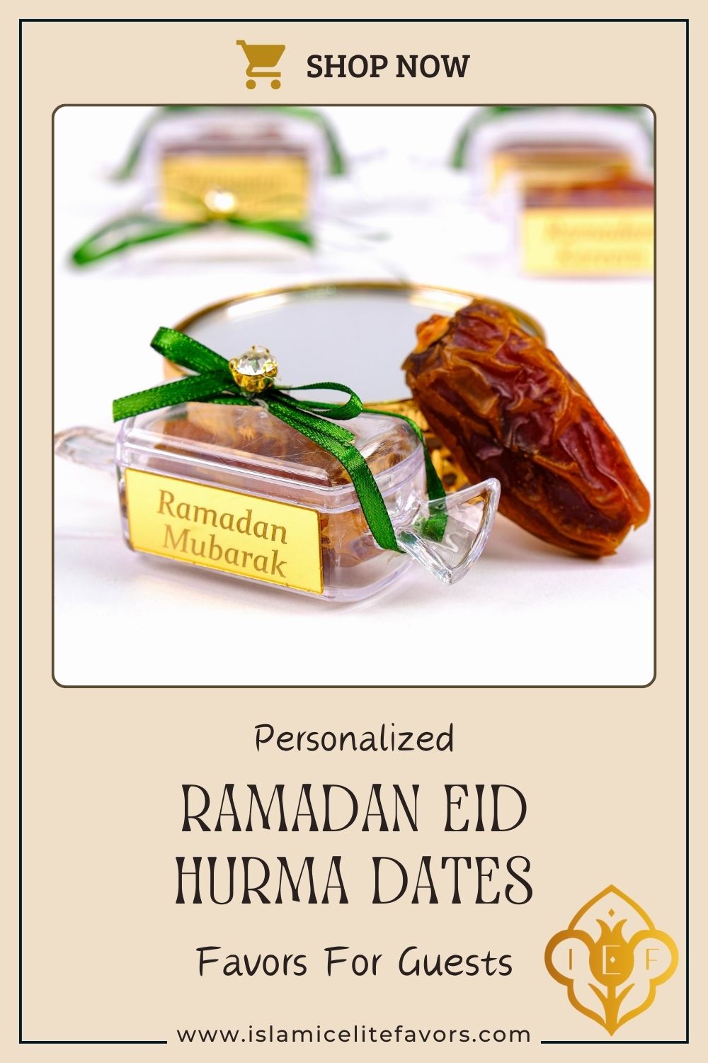 Personalized Ramadan Dates Hurma Favors | Ramadan Eid Islamic Muslim Party Favors Gifts - Islamic Elite Favors is a handmade gift shop offering a wide variety of unique and personalized gifts for all occasions. Whether you're looking for the perfect Ramadan, Eid, Hajj, wedding gift or something special for a birthday, baby shower or anniversary, we have something for everyone. High quality, made with love.
