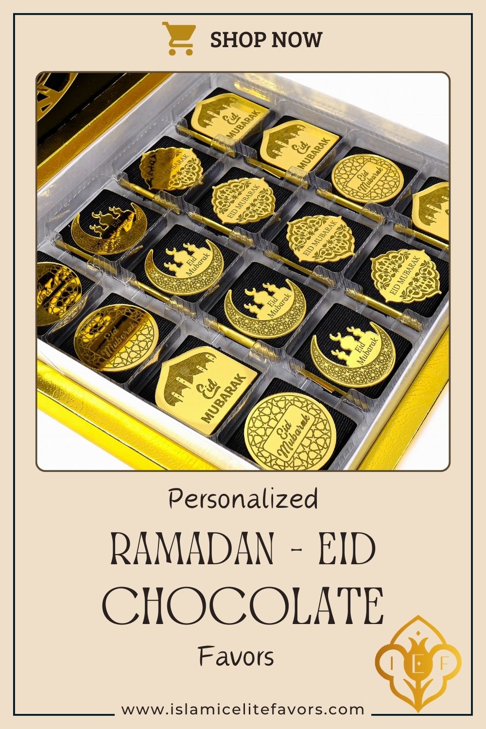 Eid Mubarak Chocolate Box, Ramadan Kareem Ramadan Mubarak Eid al-Adha Chocolate Gift Favors for Guests - Islamic Elite Favors is a handmade gift shop offering a wide variety of unique and personalized gifts for all occasions. Whether you're looking for the perfect Ramadan, Eid, Hajj, wedding gift or something special for a birthday, baby shower or anniversary, we have something for everyone. High quality, made with love.