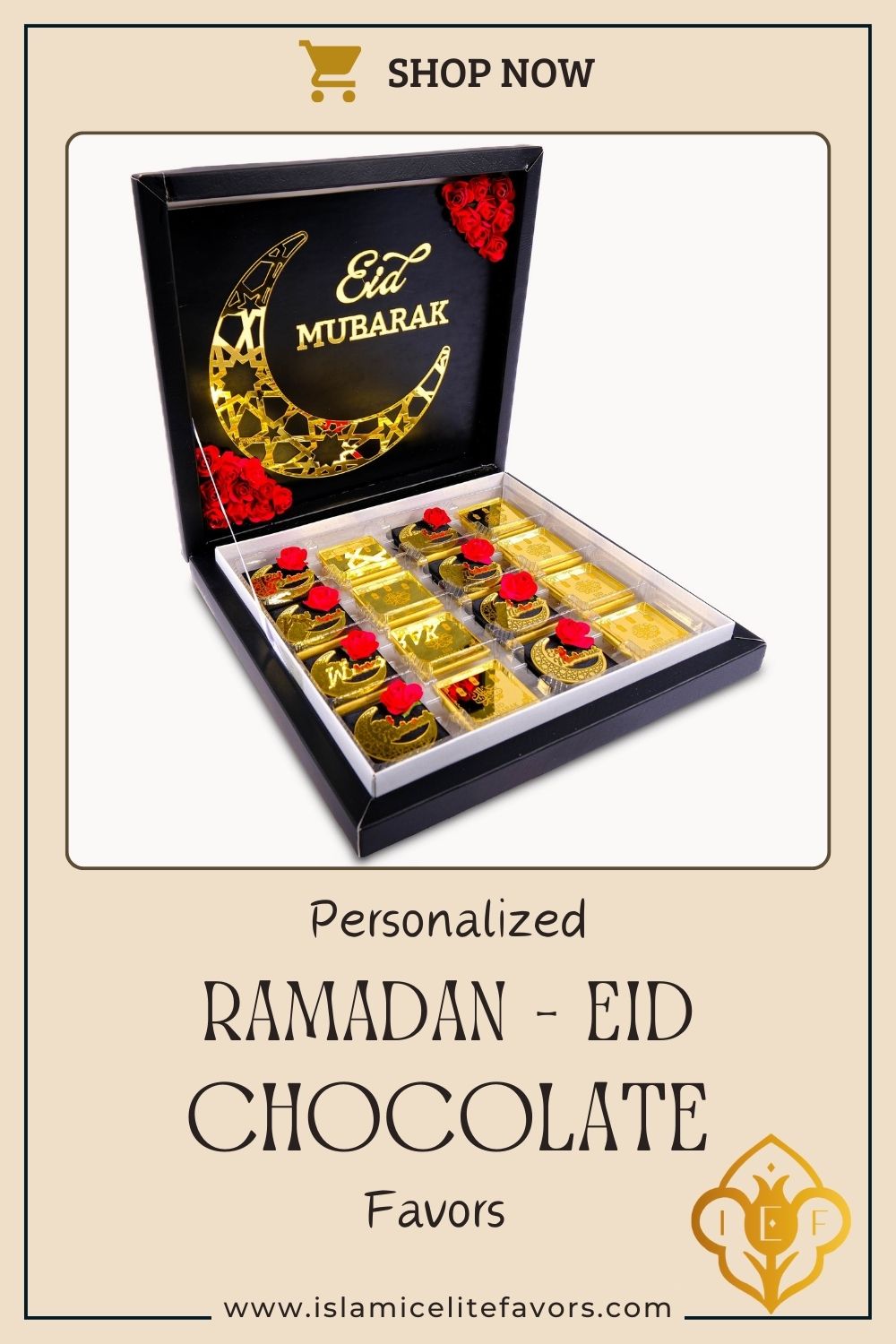 Eid Mubarak Chocolate Box, Ramadan Kareem Ramadan Mubarak Eid al-Adha Chocolate Gift Favors for Guests - Islamic Elite Favors is a handmade gift shop offering a wide variety of unique and personalized gifts for all occasions. Whether you're looking for the perfect Ramadan, Eid, Hajj, wedding gift or something special for a birthday, baby shower or anniversary, we have something for everyone. High quality, made with love.