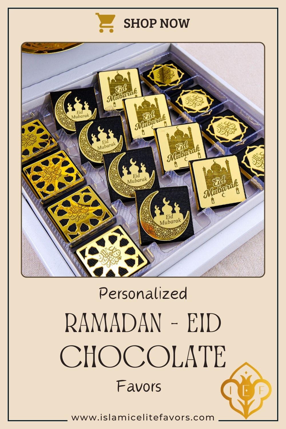 Eid Mubarak Chocolate Box, Ramadan Kareem Ramadan Mubarak Eid al-Adha Chocolate Gift Favors for Guests - Islamic Elite Favors is a handmade gift shop offering a wide variety of unique and personalized gifts for all occasions. Whether you're looking for the perfect Ramadan, Eid, Hajj, wedding gift or something special for a birthday, baby shower or anniversary, we have something for everyone. High quality, made with love.