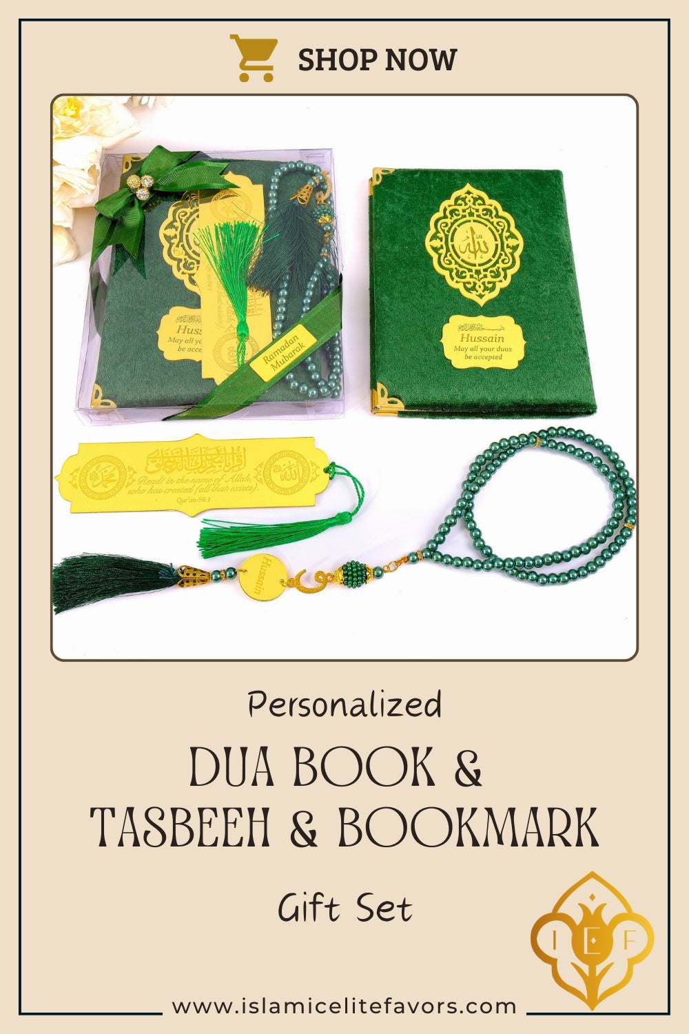 Personalized Velvet Dua Book Bookmark Tasbeeh Gift Set, Ramadan Eid Birthday Wedding Islamic Favors - Islamic Elite Favors is a handmade gift shop offering a wide variety of unique and personalized gifts for all occasions. Whether you're looking for the perfect Ramadan, Eid, Hajj, wedding gift or something special for a birthday, baby shower or anniversary, we have something for everyone. High quality, made with love.