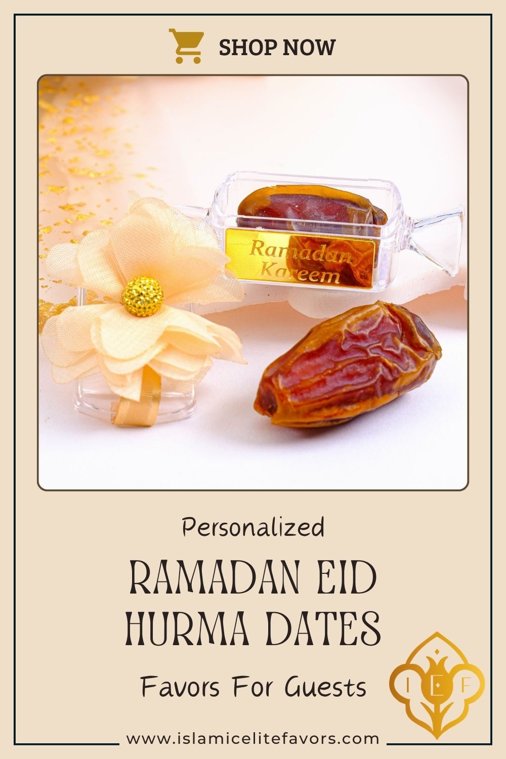 Personalized Ramadan Dates Hurma Favors | Ramadan Eid Islamic Muslim Party Favors Gifts - Islamic Elite Favors is a handmade gift shop offering a wide variety of unique and personalized gifts for all occasions. Whether you're looking for the perfect Ramadan, Eid, Hajj, wedding gift or something special for a birthday, baby shower or anniversary, we have something for everyone. High quality, made with love.