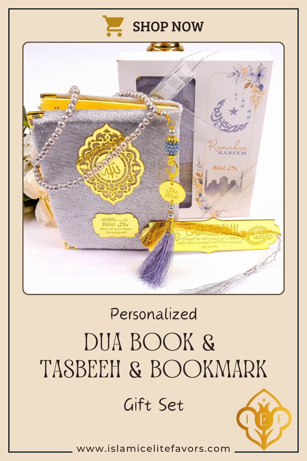 Personalized Velvet Dua Book Bookmark Tasbeeh Gift Set, Ramadan Eid Birthday Wedding Muslim Favors - Islamic Elite Favors is a handmade gift shop offering a wide variety of unique and personalized gifts for all occasions. Whether you're looking for the perfect Ramadan, Eid, Hajj, wedding gift or something special for a birthday, baby shower or anniversary, we have something for everyone. High quality, made with love.
