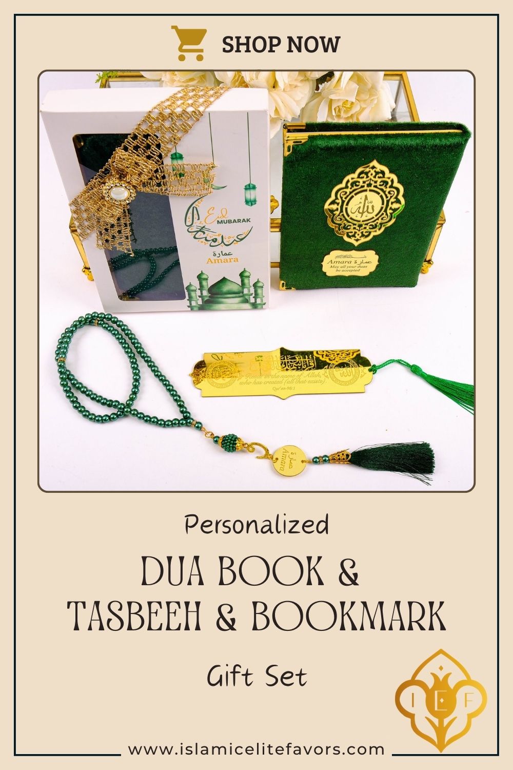 Personalized Velvet Dua Book Bookmark Tasbeeh Gift Set, Ramadan Eid Birthday Wedding Muslim Favors - Islamic Elite Favors is a handmade gift shop offering a wide variety of unique and personalized gifts for all occasions. Whether you're looking for the perfect Ramadan, Eid, Hajj, wedding gift or something special for a birthday, baby shower or anniversary, we have something for everyone. High quality, made with love.