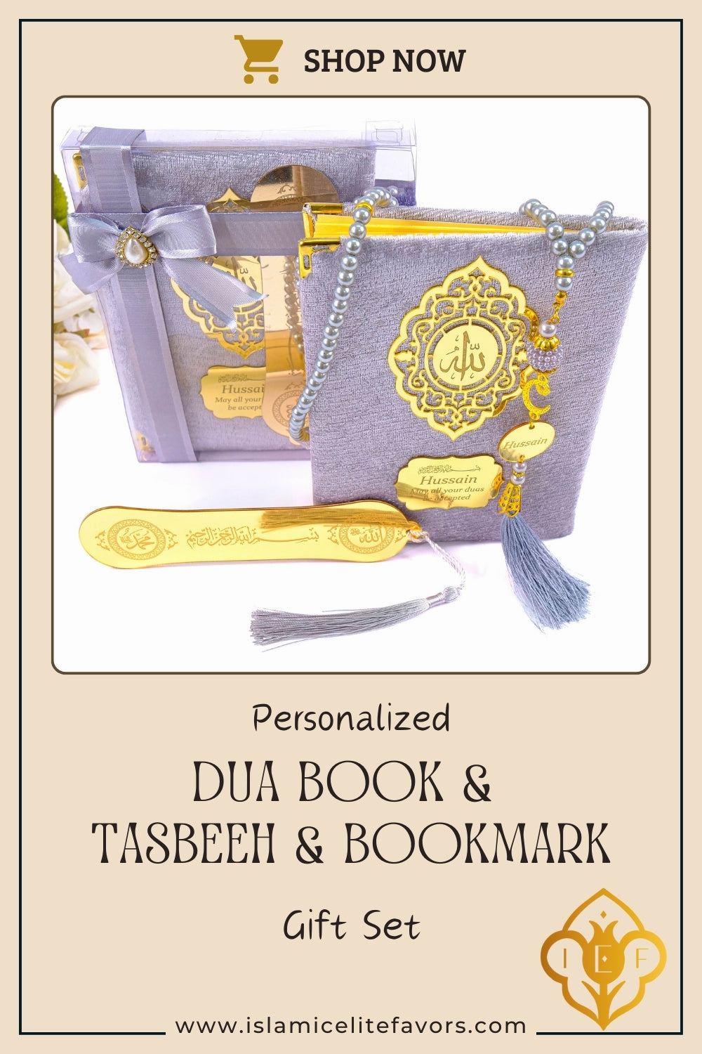 Personalized Velvet Dua Book Bookmark Tasbeeh Gift Set, Ramadan Eid Birthday Islamic Wedding Favors - Islamic Elite Favors is a handmade gift shop offering a wide variety of unique and personalized gifts for all occasions. Whether you're looking for the perfect Ramadan, Eid, Hajj, wedding gift or something special for a birthday, baby shower or anniversary, we have something for everyone. High quality, made with love.