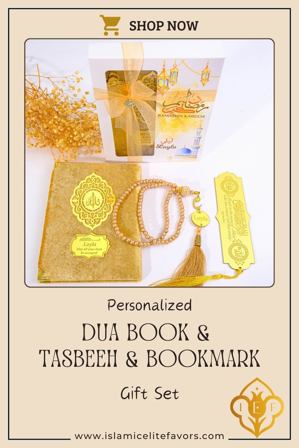 Personalized Velvet Dua Book Bookmark Tasbeeh Gift Set, Ramadan Eid Birthday Wedding Muslim Favors - Islamic Elite Favors is a handmade gift shop offering a wide variety of unique and personalized gifts for all occasions. Whether you're looking for the perfect Ramadan, Eid, Hajj, wedding gift or something special for a birthday, baby shower or anniversary, we have something for everyone. High quality, made with love.