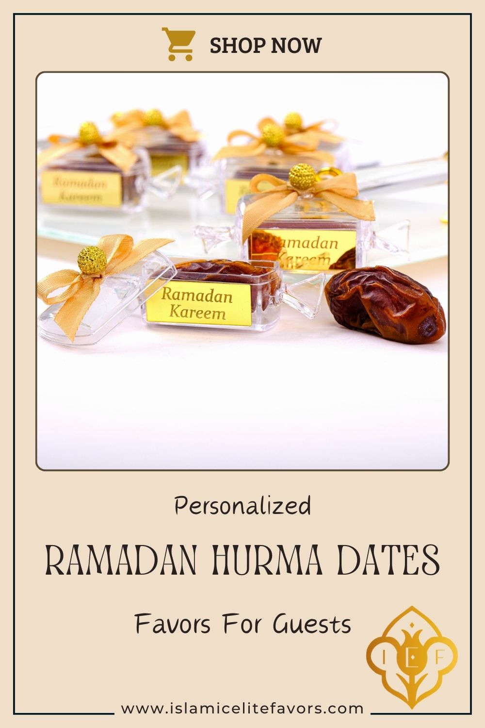 Personalized Ramadan Dates Hurma Favors | Ramadan Eid Islamic Muslim Party Favors Gifts - Islamic Elite Favors is a handmade gift shop offering a wide variety of unique and personalized gifts for all occasions. Whether you're looking for the perfect Ramadan, Eid, Hajj, wedding gift or something special for a birthday, baby shower or anniversary, we have something for everyone. High quality, made with love.