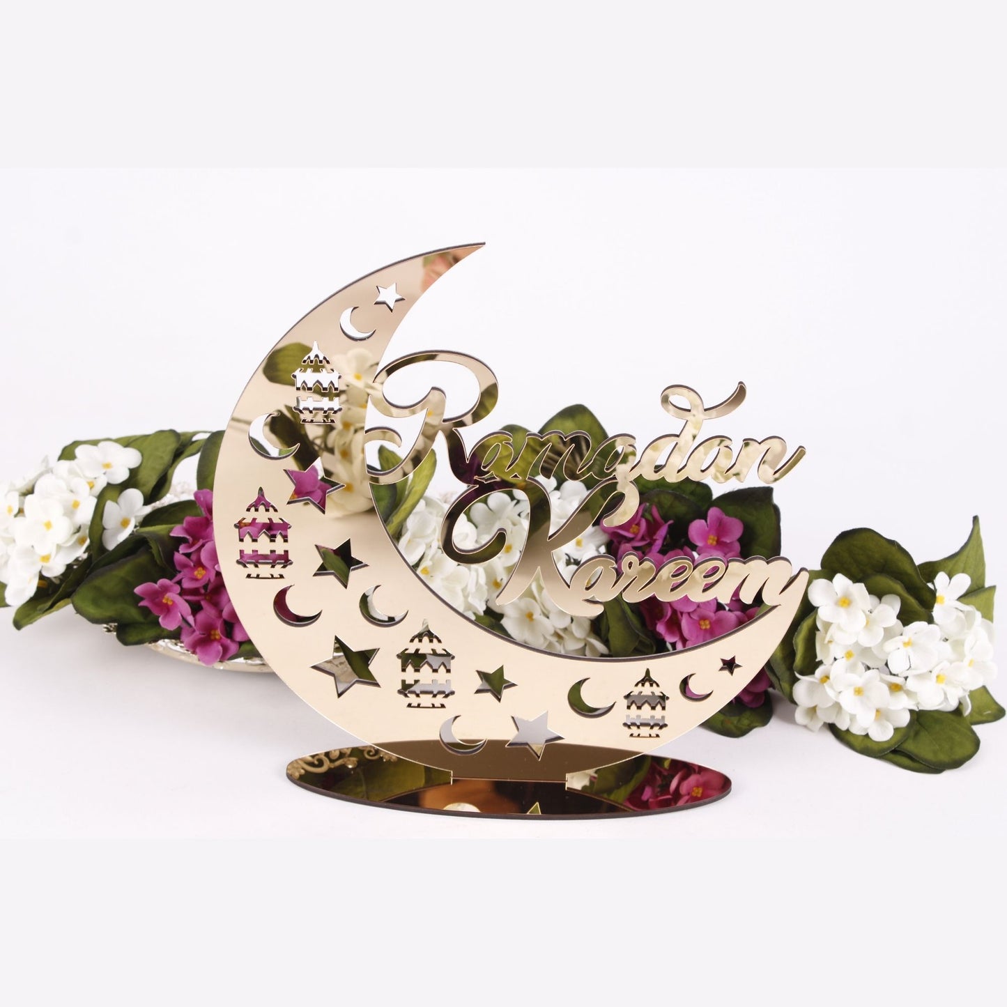 Ramadan Eid Table Décor Favors Tabletop Sign with Stand Islamic Gifts - Islamic Elite Favors is a handmade gift shop offering a wide variety of unique and personalized gifts for all occasions. Whether you're looking for the perfect Ramadan, Eid, Hajj, wedding gift or something special for a birthday, baby shower or anniversary, we have something for everyone. High quality, made with love.