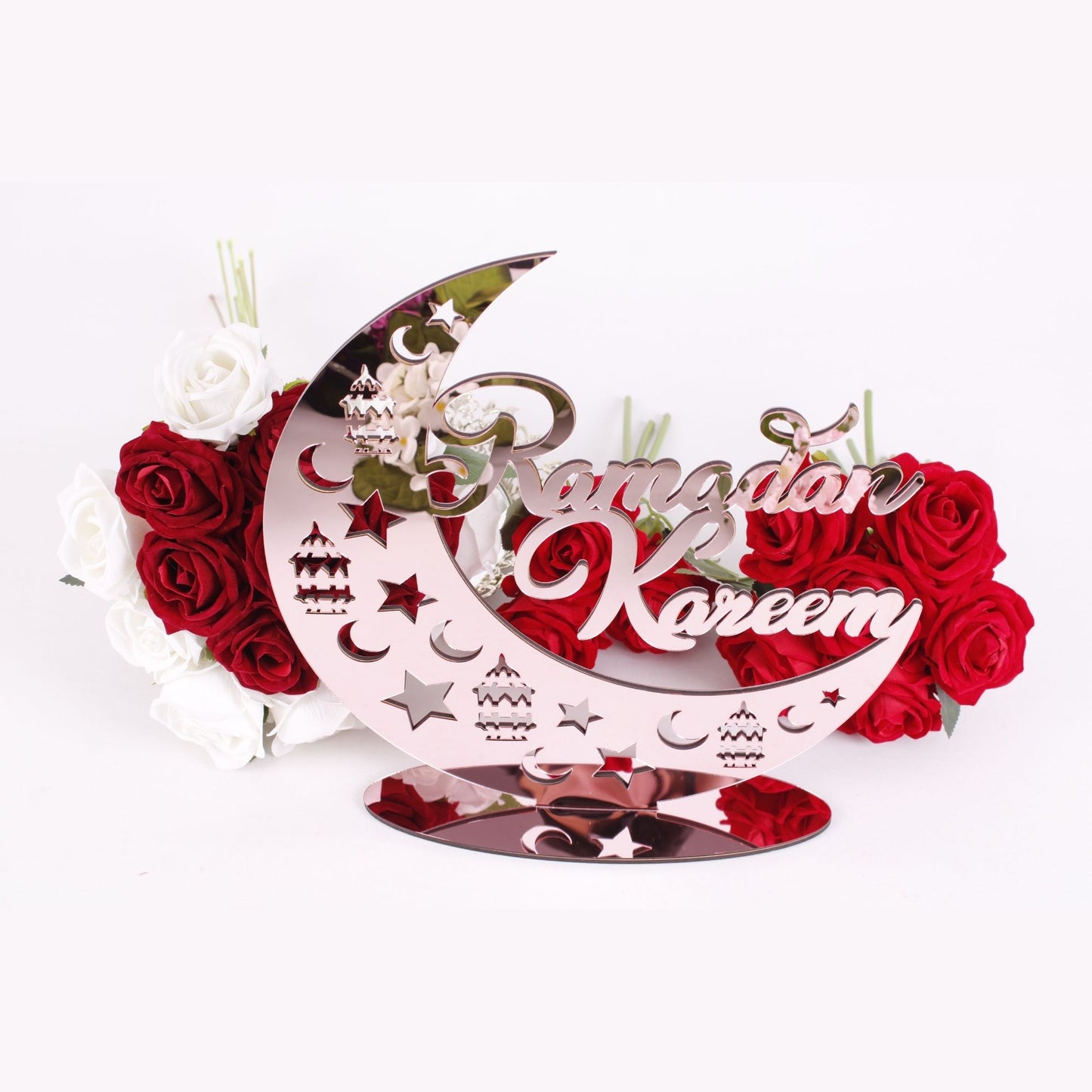 Ramadan Eid Table Décor Favors Tabletop Sign with Stand Islamic Gifts - Islamic Elite Favors is a handmade gift shop offering a wide variety of unique and personalized gifts for all occasions. Whether you're looking for the perfect Ramadan, Eid, Hajj, wedding gift or something special for a birthday, baby shower or anniversary, we have something for everyone. High quality, made with love.