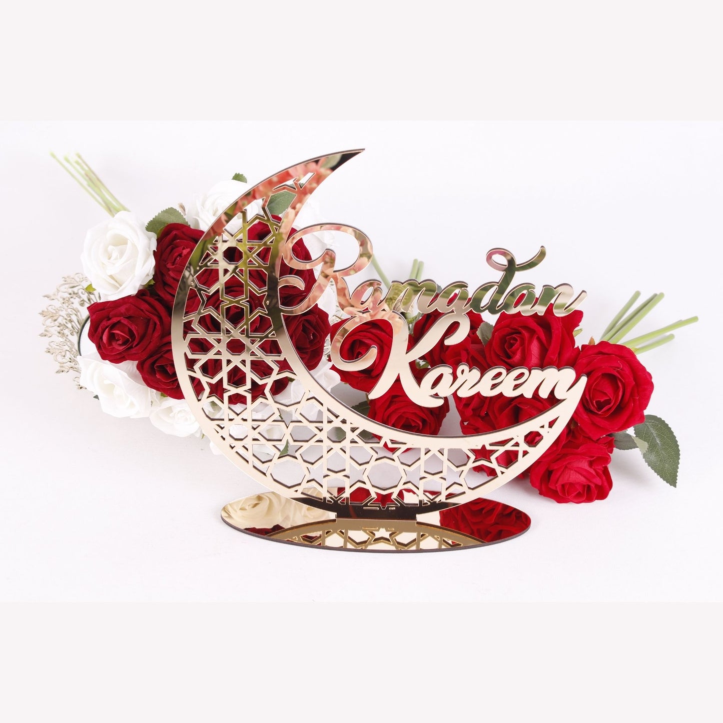 Ramadan Eid Table Décor Favors Tabletop Sign with Stand Islamic Gifts - Islamic Elite Favors is a handmade gift shop offering a wide variety of unique and personalized gifts for all occasions. Whether you're looking for the perfect Ramadan, Eid, Hajj, wedding gift or something special for a birthday, baby shower or anniversary, we have something for everyone. High quality, made with love.