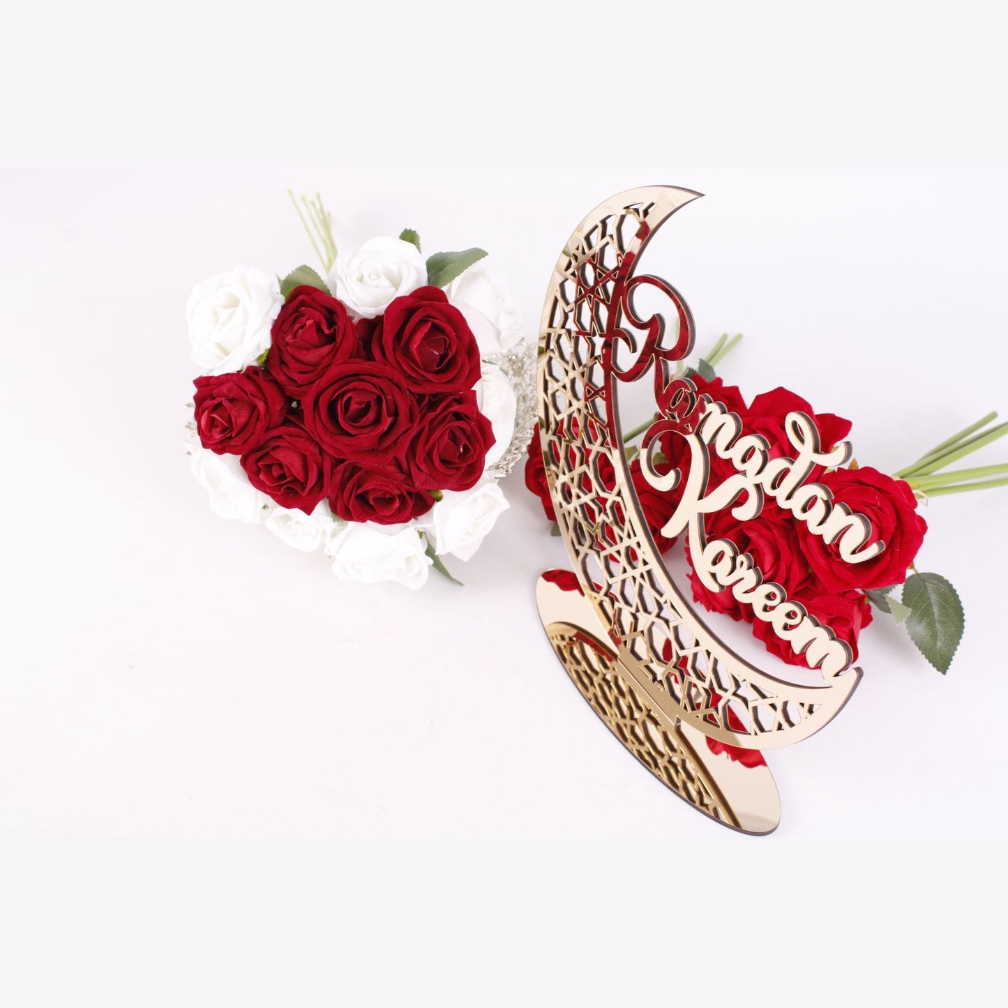 Ramadan Eid Table Décor Favors Tabletop Sign with Stand Islamic Gifts - Islamic Elite Favors is a handmade gift shop offering a wide variety of unique and personalized gifts for all occasions. Whether you're looking for the perfect Ramadan, Eid, Hajj, wedding gift or something special for a birthday, baby shower or anniversary, we have something for everyone. High quality, made with love.