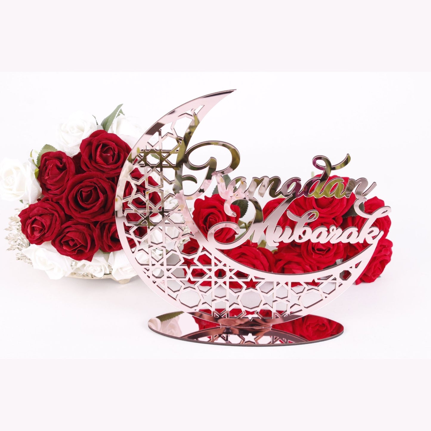 Ramadan Eid Table Décor Favors Tabletop Sign with Stand Islamic Gifts - Islamic Elite Favors is a handmade gift shop offering a wide variety of unique and personalized gifts for all occasions. Whether you're looking for the perfect Ramadan, Eid, Hajj, wedding gift or something special for a birthday, baby shower or anniversary, we have something for everyone. High quality, made with love.