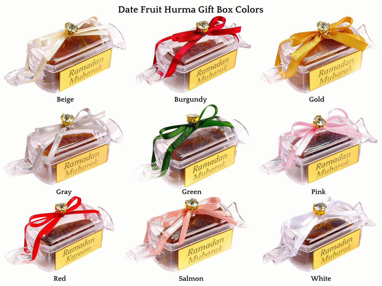 Personalized Ramadan Dates Hurma Favors | Ramadan Eid Islamic Muslim Party Favors Gifts - Islamic Elite Favors is a handmade gift shop offering a wide variety of unique and personalized gifts for all occasions. Whether you're looking for the perfect Ramadan, Eid, Hajj, wedding gift or something special for a birthday, baby shower or anniversary, we have something for everyone. High quality, made with love.