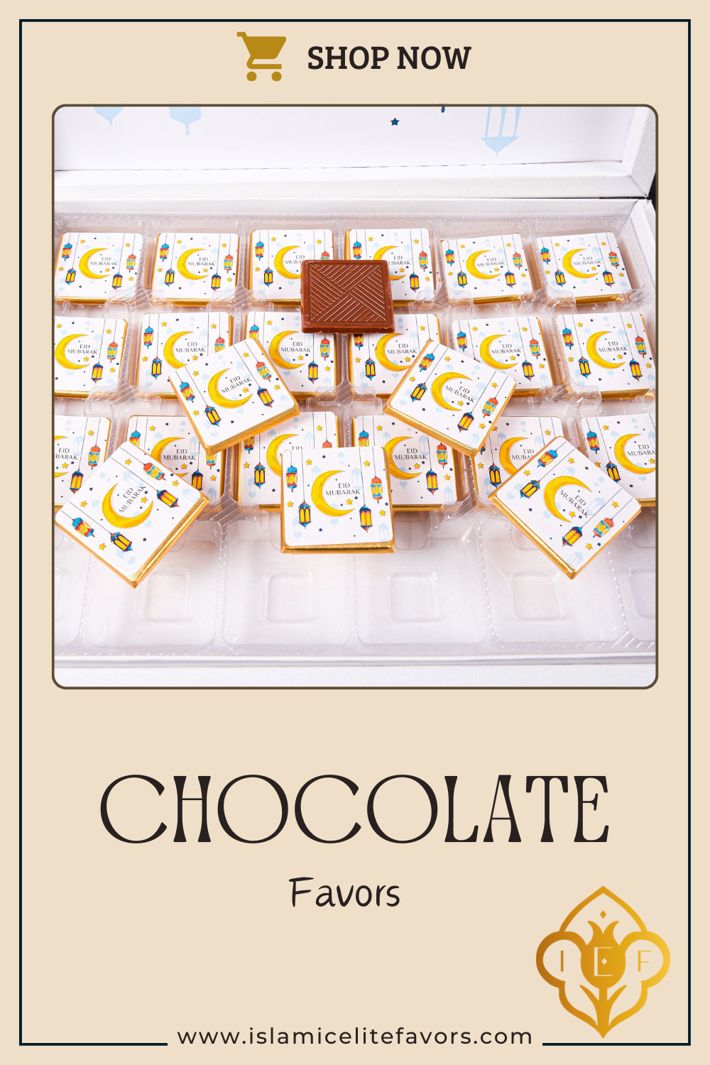 Ramadan Eid Mubarak Chocolate Favor Baby Shower Wedding Birthday Gift - Islamic Elite Favors is a handmade gift shop offering a wide variety of unique and personalized gifts for all occasions. Whether you're looking for the perfect Ramadan, Eid, Hajj, wedding gift or something special for a birthday, baby shower or anniversary, we have something for everyone. High quality, made with love.