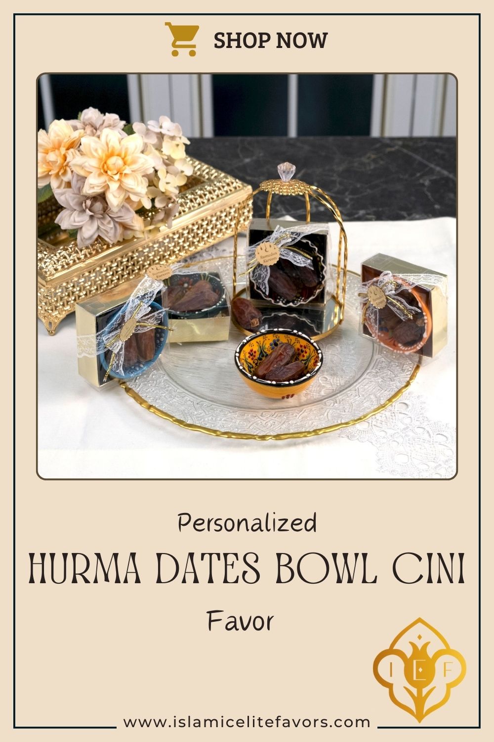 Personalized Hurma Dates in Cini Bowl Favors Ramadan Eid Islamic Gift - Islamic Elite Favors is a handmade gift shop offering a wide variety of unique and personalized gifts for all occasions. Whether you're looking for the perfect Ramadan, Eid, Hajj, wedding gift or something special for a birthday, baby shower or anniversary, we have something for everyone. High quality, made with love.