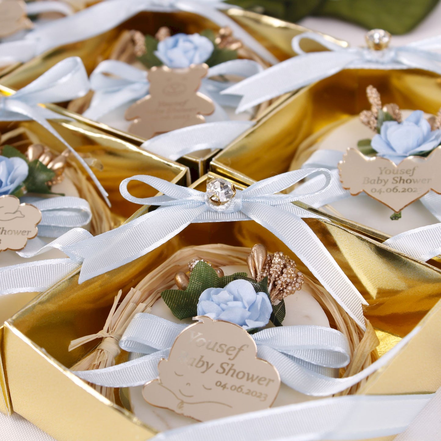Personalized Soap Baby Shower Favors Wedding Bridal Shower Gifts - Islamic Elite Favors is a handmade gift shop offering a wide variety of unique and personalized gifts for all occasions. Whether you're looking for the perfect Ramadan, Eid, Hajj, wedding gift or something special for a birthday, baby shower or anniversary, we have something for everyone. High quality, made with love.