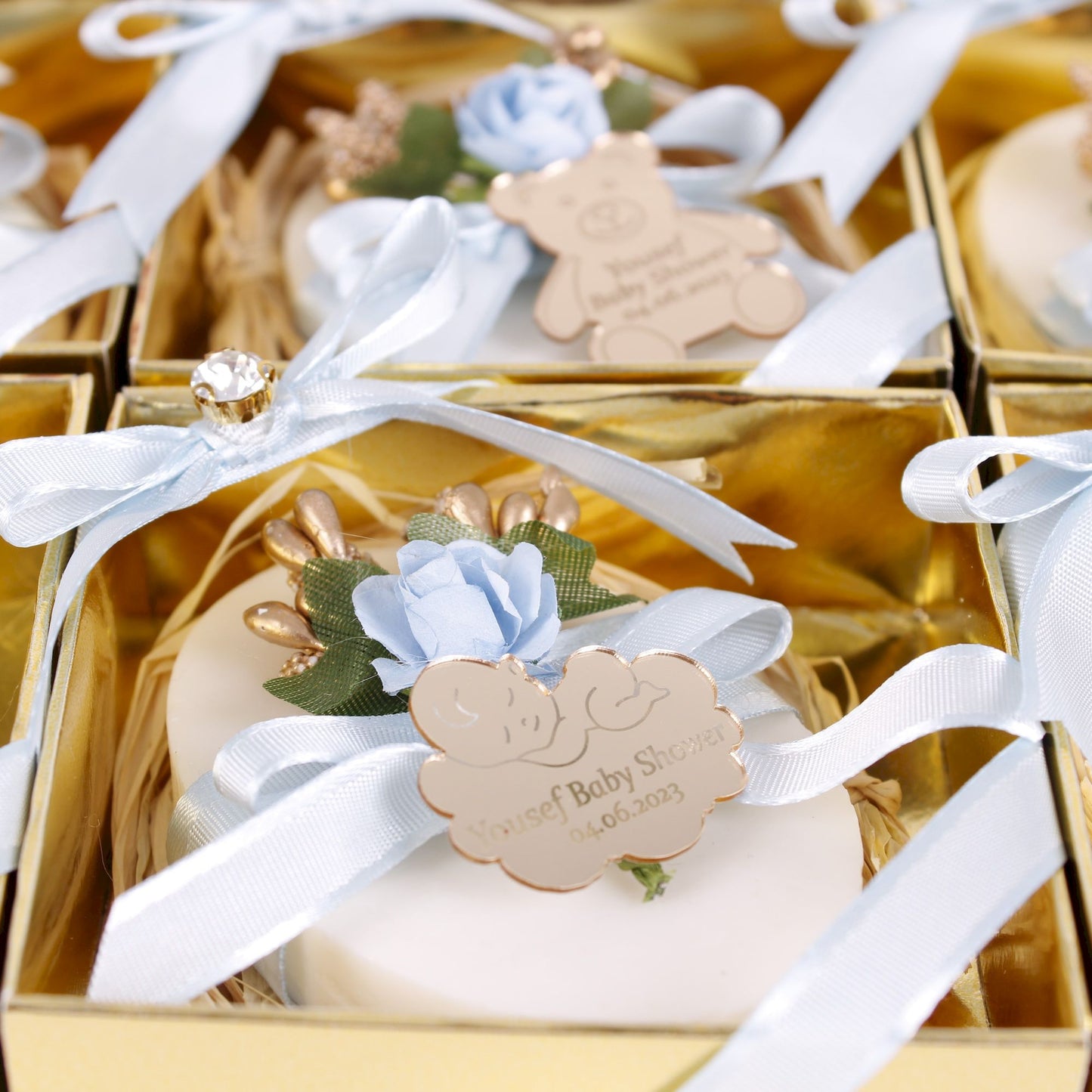 Personalized Soap Baby Shower Favors Wedding Bridal Shower Gifts - Islamic Elite Favors is a handmade gift shop offering a wide variety of unique and personalized gifts for all occasions. Whether you're looking for the perfect Ramadan, Eid, Hajj, wedding gift or something special for a birthday, baby shower or anniversary, we have something for everyone. High quality, made with love.