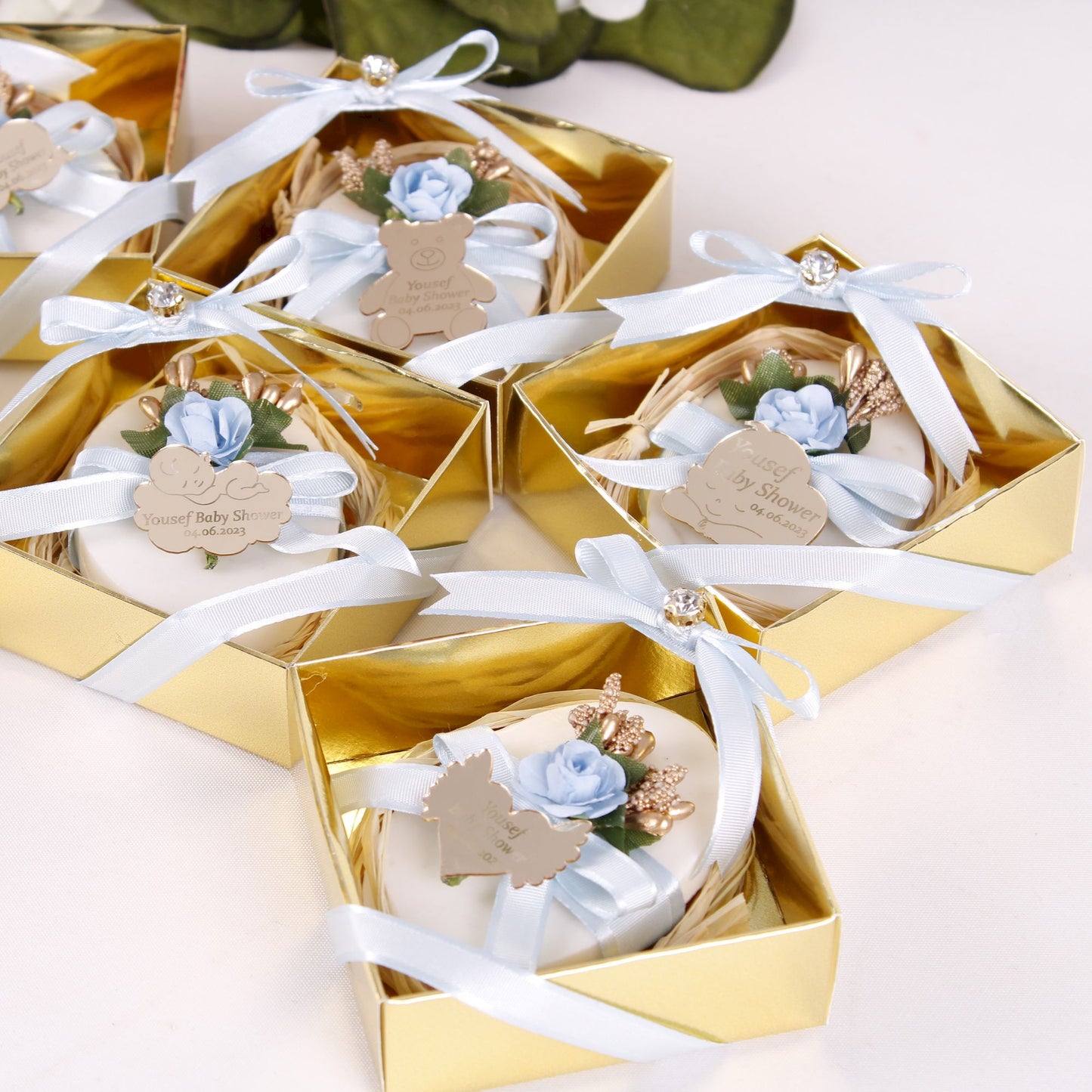 Personalized Soap Baby Shower Favors Wedding Bridal Shower Gifts - Islamic Elite Favors is a handmade gift shop offering a wide variety of unique and personalized gifts for all occasions. Whether you're looking for the perfect Ramadan, Eid, Hajj, wedding gift or something special for a birthday, baby shower or anniversary, we have something for everyone. High quality, made with love.