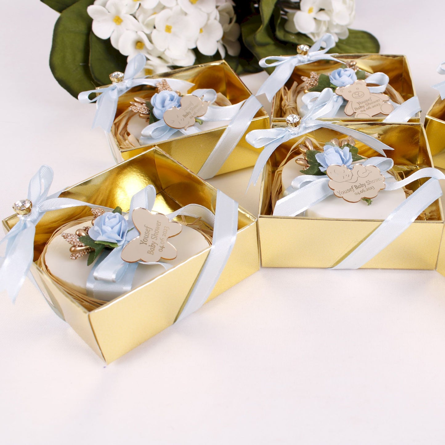 Personalized Soap Baby Shower Favors Wedding Bridal Shower Gifts - Islamic Elite Favors is a handmade gift shop offering a wide variety of unique and personalized gifts for all occasions. Whether you're looking for the perfect Ramadan, Eid, Hajj, wedding gift or something special for a birthday, baby shower or anniversary, we have something for everyone. High quality, made with love.
