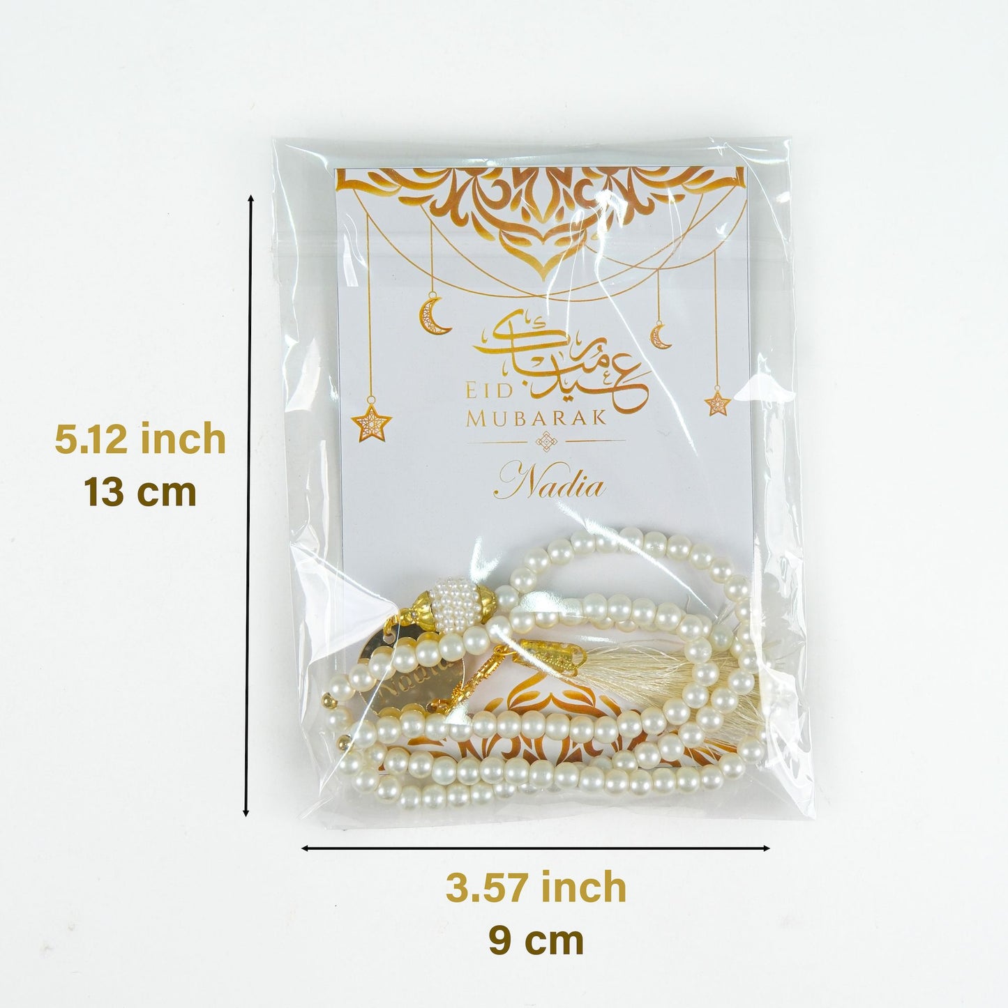 Personalized Prayer Beads with Greeting Thank You Card Islamic Favors - Islamic Elite Favors is a handmade gift shop offering a wide variety of unique and personalized gifts for all occasions. Whether you're looking for the perfect Ramadan, Eid, Hajj, wedding gift or something special for a birthday, baby shower or anniversary, we have something for everyone. High quality, made with love.