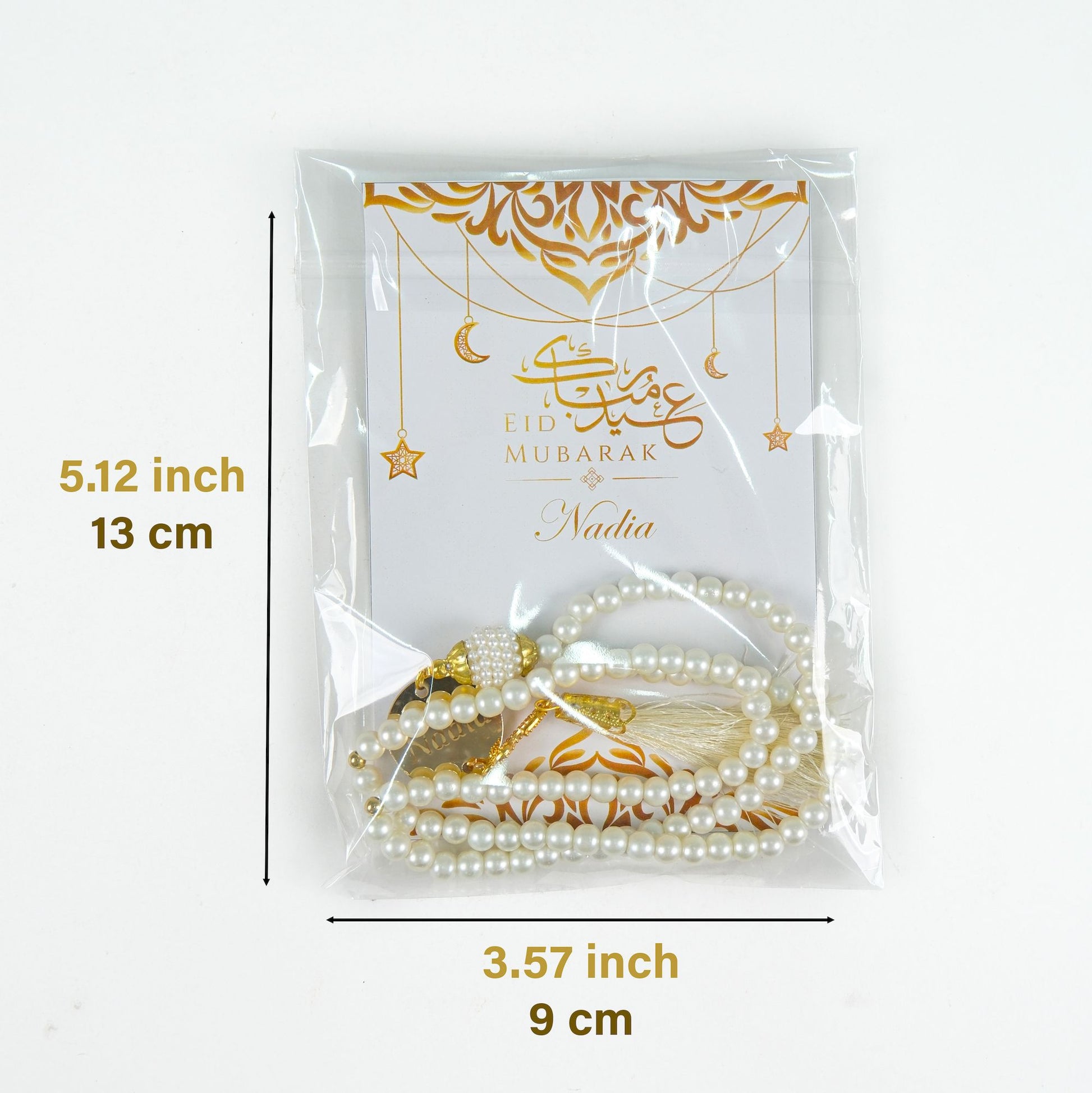 Personalized Prayer Beads with Greeting Thank You Card Islamic Favors - Islamic Elite Favors is a handmade gift shop offering a wide variety of unique and personalized gifts for all occasions. Whether you're looking for the perfect Ramadan, Eid, Hajj, wedding gift or something special for a birthday, baby shower or anniversary, we have something for everyone. High quality, made with love.