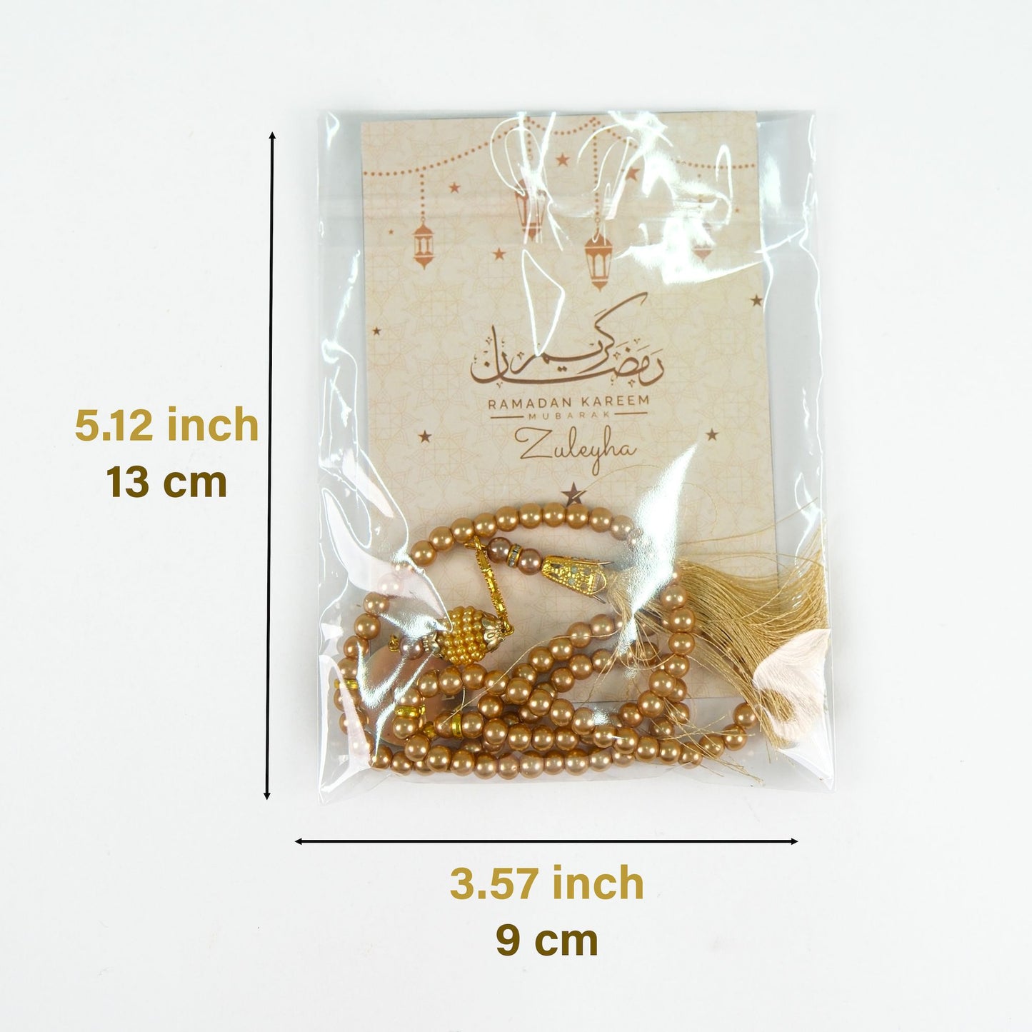 Personalized Prayer Beads with Greeting Thank You Card Islamic Favors - Islamic Elite Favors is a handmade gift shop offering a wide variety of unique and personalized gifts for all occasions. Whether you're looking for the perfect Ramadan, Eid, Hajj, wedding gift or something special for a birthday, baby shower or anniversary, we have something for everyone. High quality, made with love.