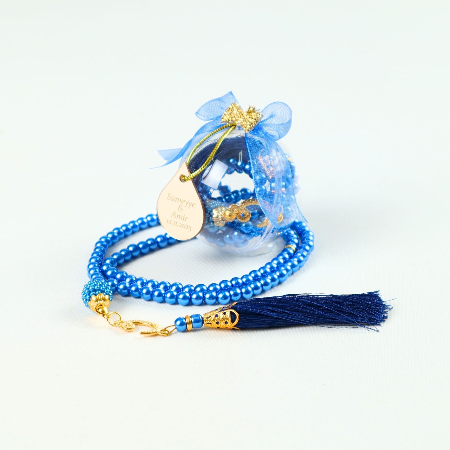 Personalized Pearl Prayer Beads Muslim Wedding Baby Shower Ramadan Gift - Islamic Elite Favors is a handmade gift shop offering a wide variety of unique and personalized gifts for all occasions. Whether you're looking for the perfect Ramadan, Eid, Hajj, wedding gift or something special for a birthday, baby shower or anniversary, we have something for everyone. High quality, made with love.