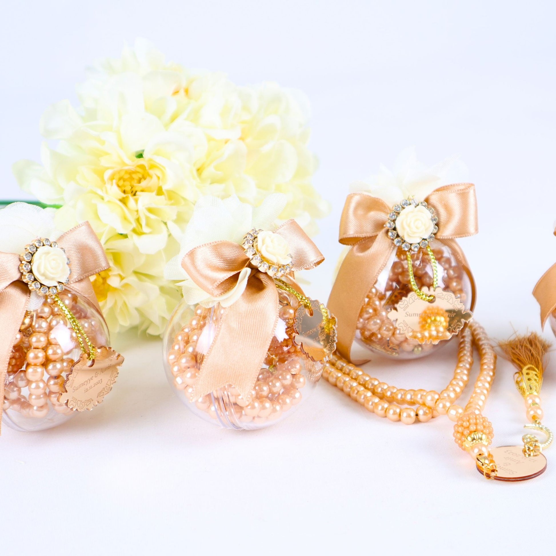 Personalized Pearl Prayer Bead Muslim Wedding Baby Shower Ramadan Gift - Islamic Elite Favors is a handmade gift shop offering a wide variety of unique and personalized gifts for all occasions. Whether you're looking for the perfect Ramadan, Eid, Hajj, wedding gift or something special for a birthday, baby shower or anniversary, we have something for everyone. High quality, made with love.