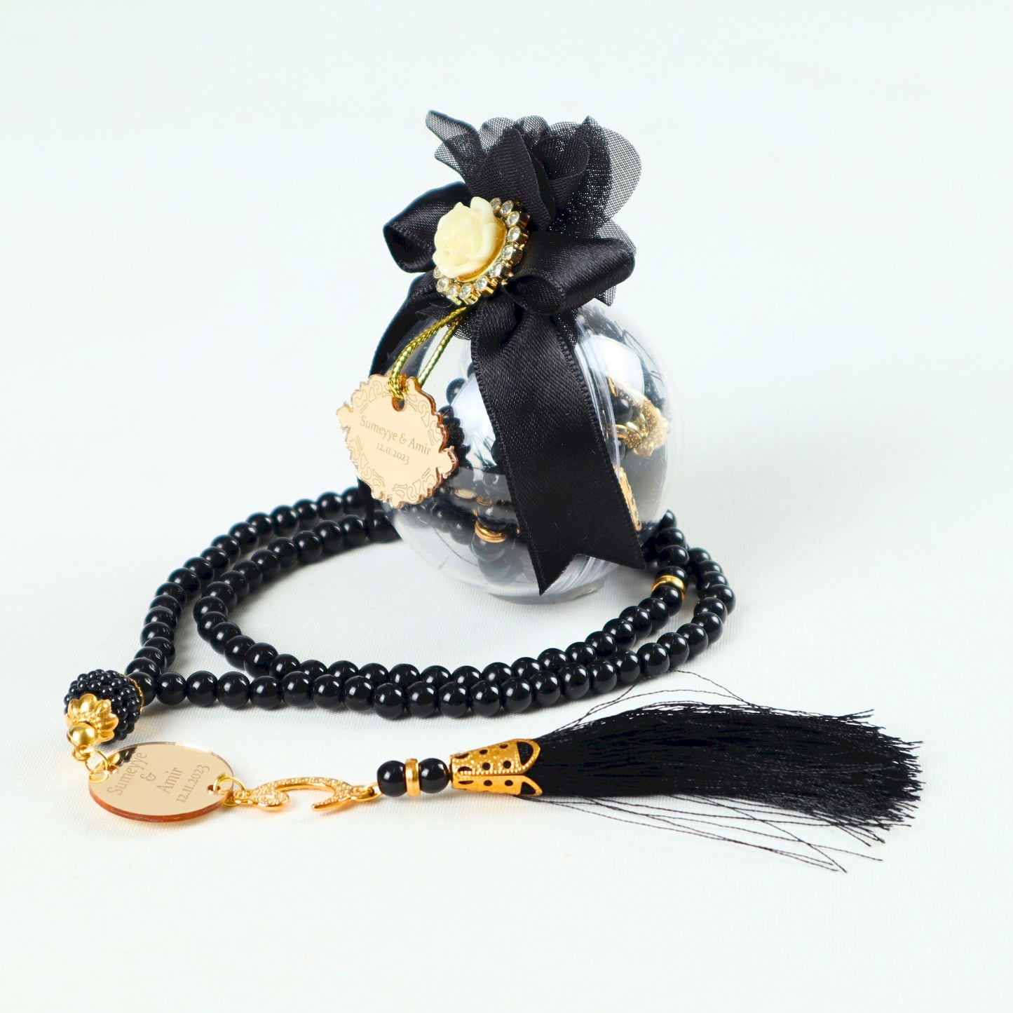 Personalized Pearl Prayer Bead Muslim Wedding Baby Shower Ramadan Gift - Islamic Elite Favors is a handmade gift shop offering a wide variety of unique and personalized gifts for all occasions. Whether you're looking for the perfect Ramadan, Eid, Hajj, wedding gift or something special for a birthday, baby shower or anniversary, we have something for everyone. High quality, made with love.