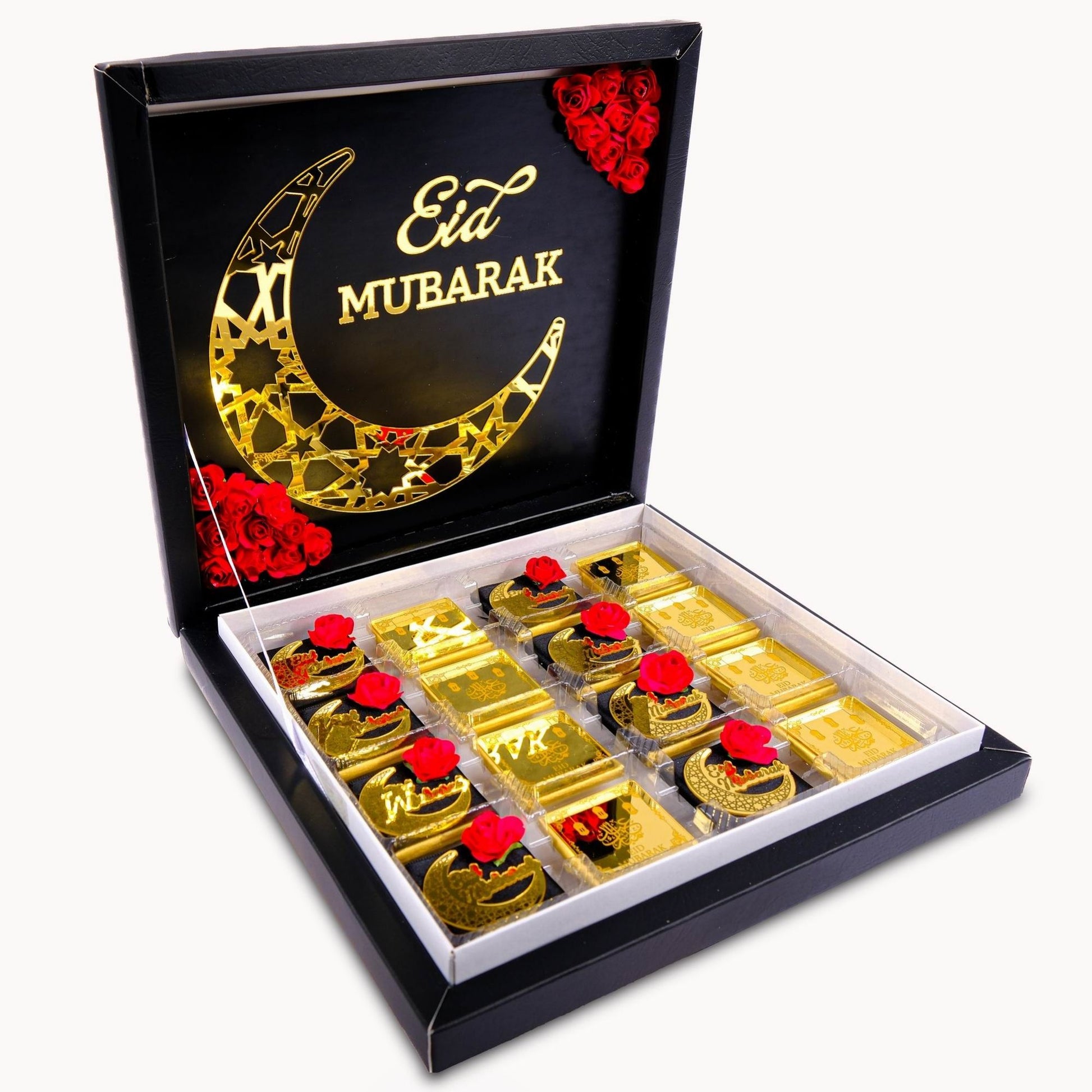 Eid Mubarak Chocolate Box, Ramadan Kareem Ramadan Mubarak Eid al-Adha Chocolate Gift Favors for Guests - Islamic Elite Favors is a handmade gift shop offering a wide variety of unique and personalized gifts for all occasions. Whether you're looking for the perfect Ramadan, Eid, Hajj, wedding gift or something special for a birthday, baby shower or anniversary, we have something for everyone. High quality, made with love.