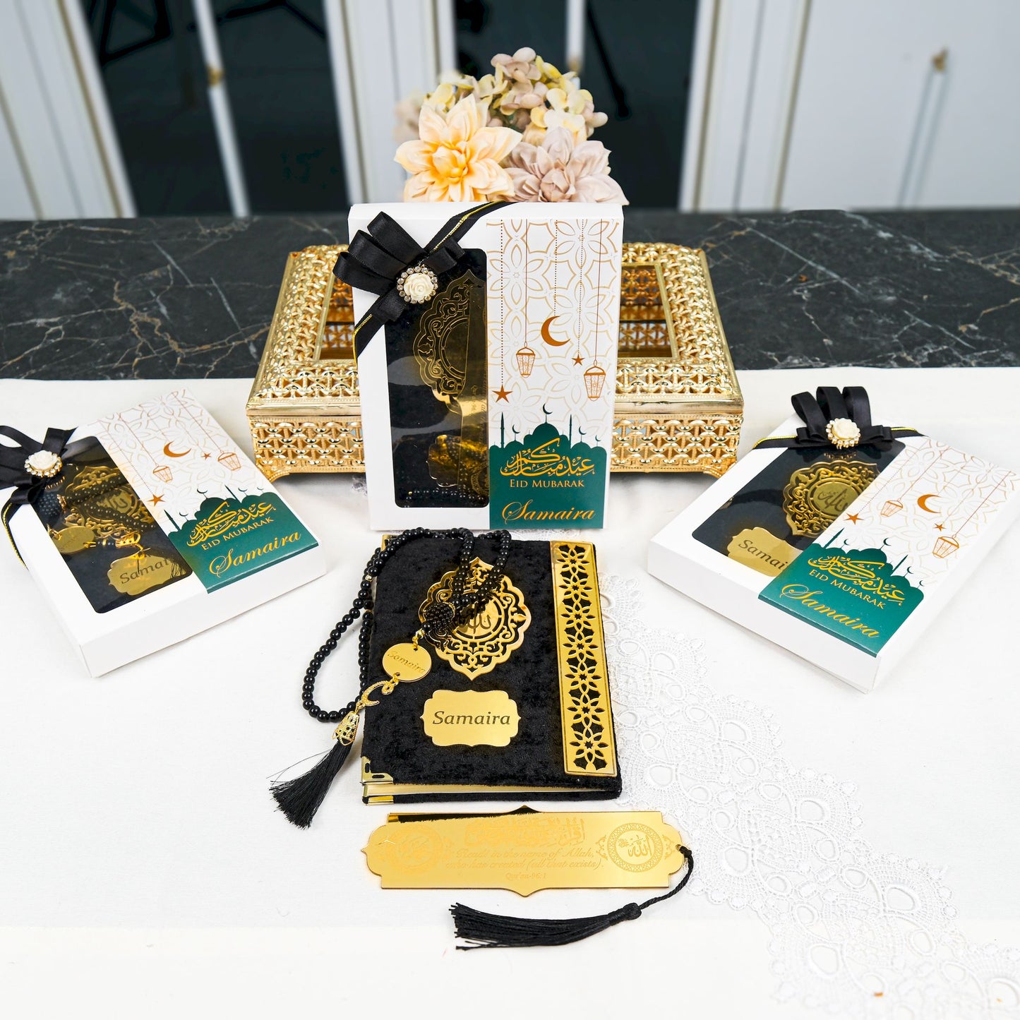Personalized Yaseen Dua Book Bookmark Tasbeeh Islam Muslim Gift Set - Islamic Elite Favors is a handmade gift shop offering a wide variety of unique and personalized gifts for all occasions. Whether you're looking for the perfect Ramadan, Eid, Hajj, wedding gift or something special for a birthday, baby shower or anniversary, we have something for everyone. High quality, made with love.