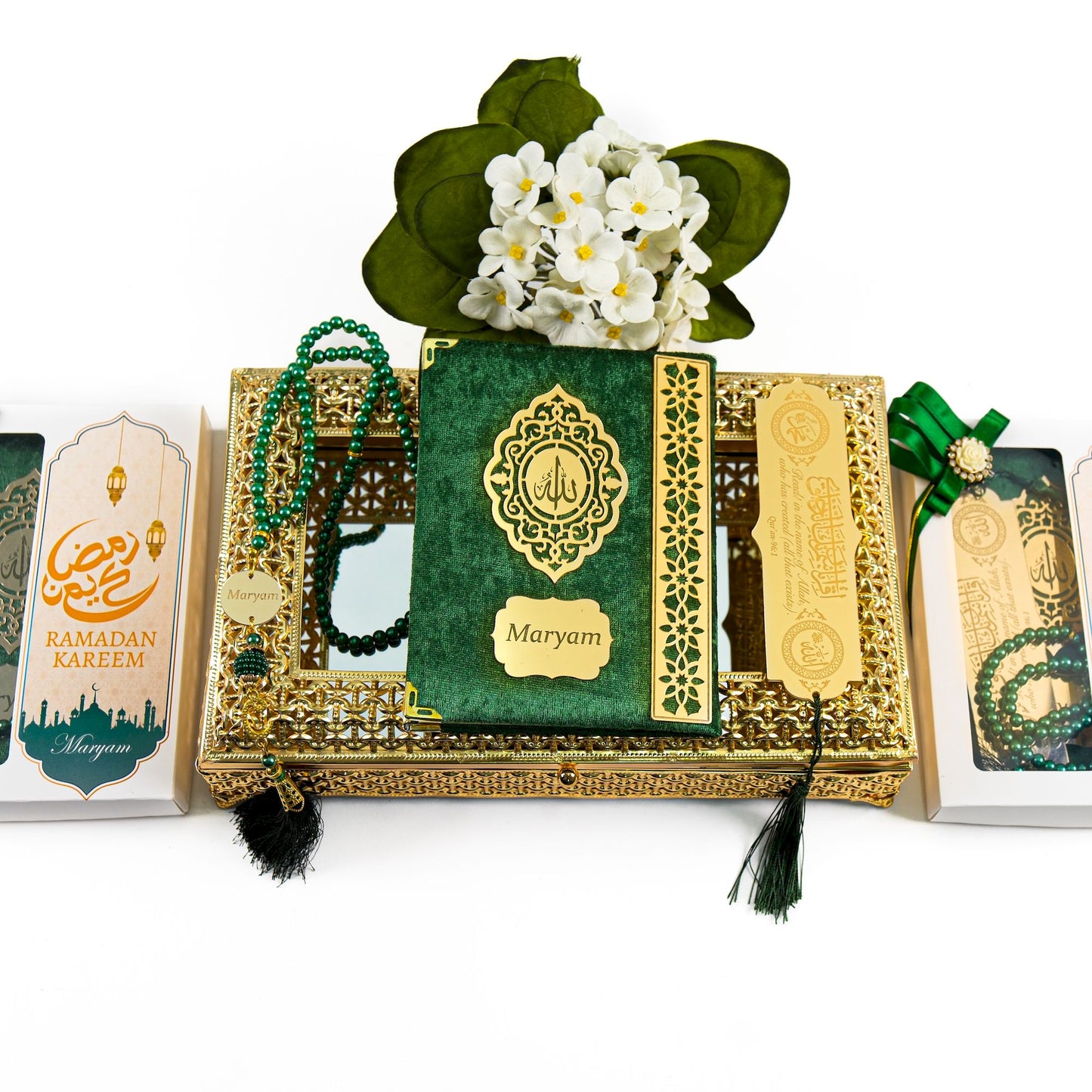 Personalized Yaseen Dua Book Bookmark Tasbeeh Islam Muslim Gift Set - Islamic Elite Favors is a handmade gift shop offering a wide variety of unique and personalized gifts for all occasions. Whether you're looking for the perfect Ramadan, Eid, Hajj, wedding gift or something special for a birthday, baby shower or anniversary, we have something for everyone. High quality, made with love.