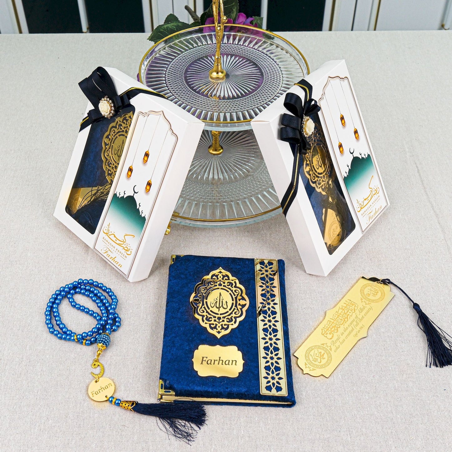 Personalized Yaseen Dua Book Bookmark Tasbeeh Islam Muslim Gift Set - Islamic Elite Favors is a handmade gift shop offering a wide variety of unique and personalized gifts for all occasions. Whether you're looking for the perfect Ramadan, Eid, Hajj, wedding gift or something special for a birthday, baby shower or anniversary, we have something for everyone. High quality, made with love.