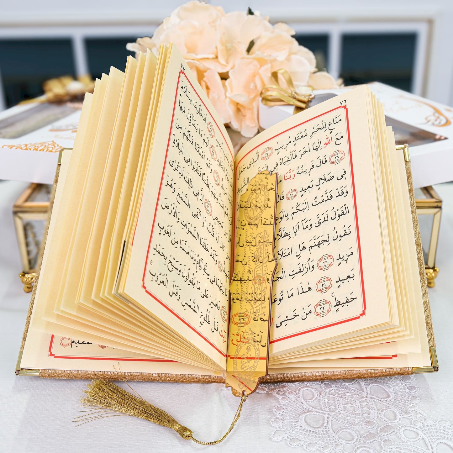 Personalized Yaseen Dua Book Hijab Bookmark Tasbeeh Ramadan Gift Set - Islamic Elite Favors is a handmade gift shop offering a wide variety of unique and personalized gifts for all occasions. Whether you're looking for the perfect Ramadan, Eid, Hajj, wedding gift or something special for a birthday, baby shower or anniversary, we have something for everyone. High quality, made with love.