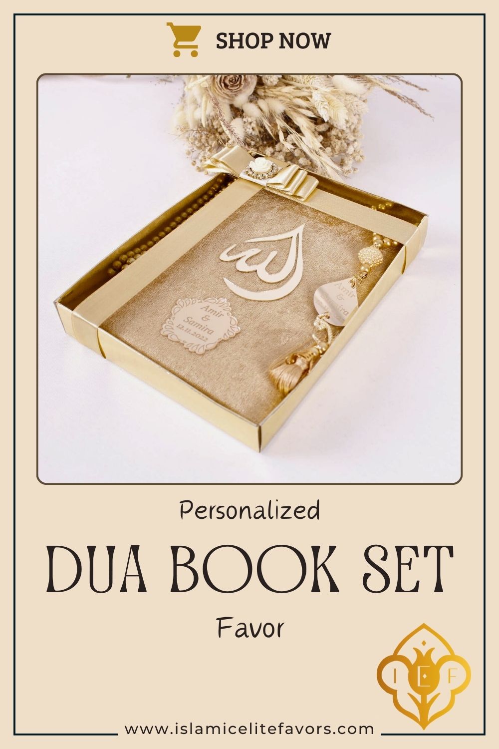 Personalized Wedding Favor Velvet Dua Book Pearl Tasbeeh Drop Theme - Islamic Elite Favors is a handmade gift shop offering a wide variety of unique and personalized gifts for all occasions. Whether you're looking for the perfect Ramadan, Eid, Hajj, wedding gift or something special for a birthday, baby shower or anniversary, we have something for everyone. High quality, made with love.