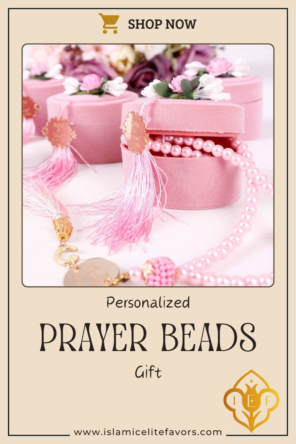 Personalized Velvet Box Pearl Prayer Beads Tasbeeh Wedding Favors - Islamic Elite Favors is a handmade gift shop offering a wide variety of unique and personalized gifts for all occasions. Whether you're looking for the perfect Ramadan, Eid, Hajj, wedding gift or something special for a birthday, baby shower or anniversary, we have something for everyone. High quality, made with love.