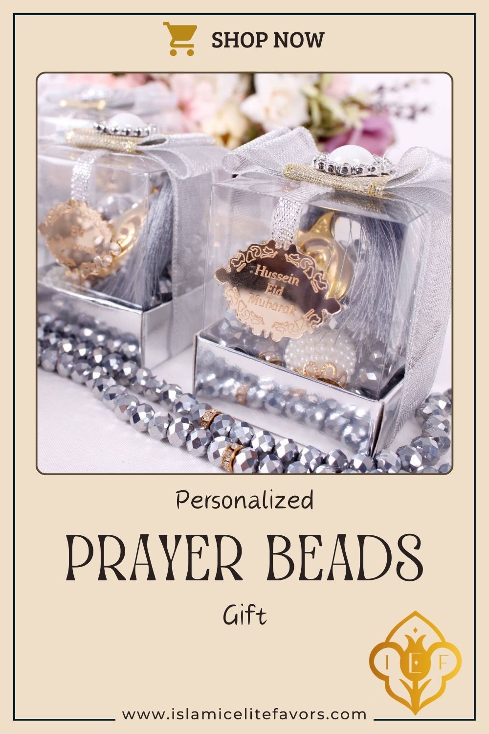 Personalized Crystal Prayer Beads Favor, Ramadan Eid Wedding Baby Shower Islamic Gift - Islamic Elite Favors is a handmade gift shop offering a wide variety of unique and personalized gifts for all occasions. Whether you're looking for the perfect Ramadan, Eid, Hajj, wedding gift or something special for a birthday, baby shower or anniversary, we have something for everyone. High quality, made with love.
