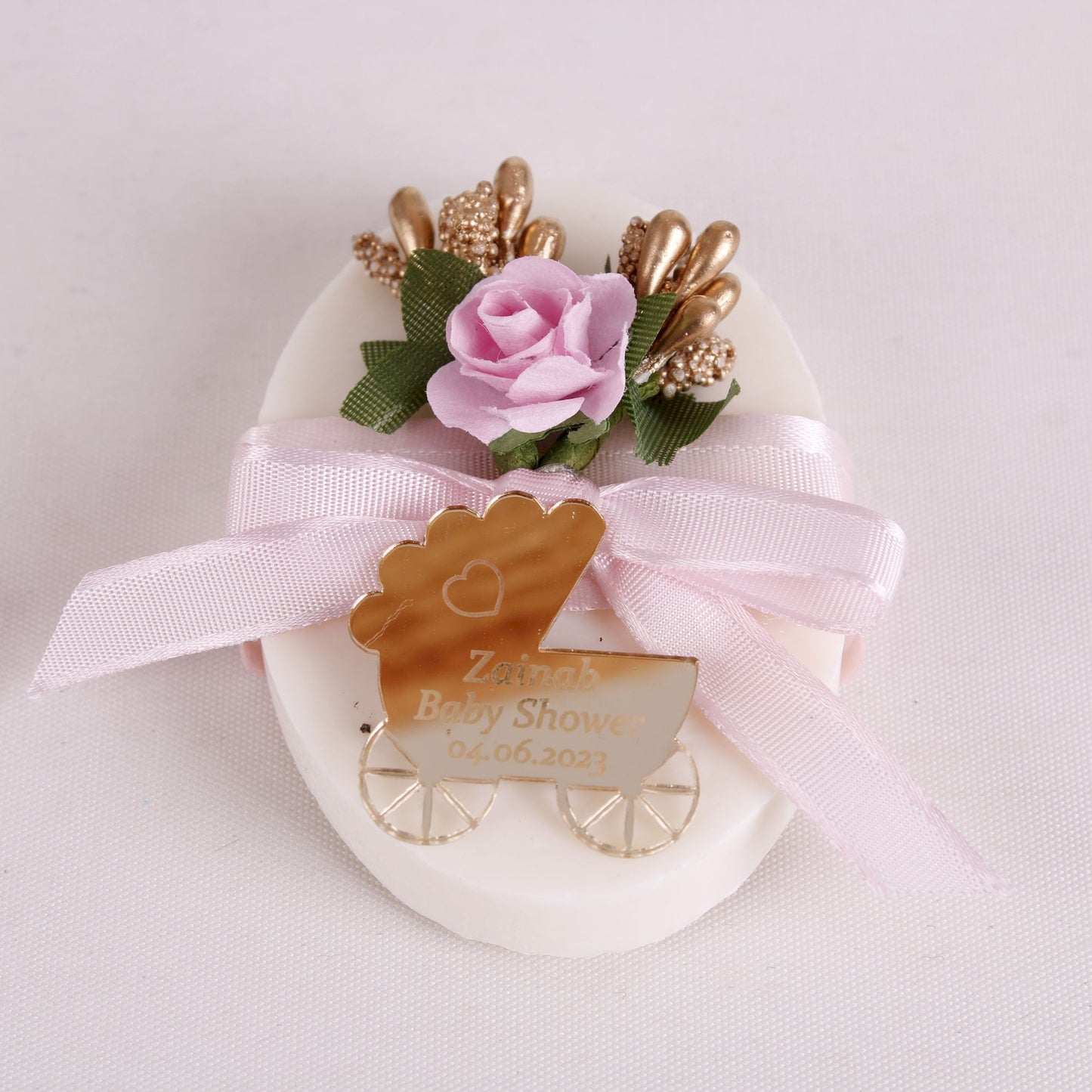Personalized Soap Baby Shower Favors Wedding Bridal Shower Gifts - Islamic Elite Favors is a handmade gift shop offering a wide variety of unique and personalized gifts for all occasions. Whether you're looking for the perfect Ramadan, Eid, Hajj, wedding gift or something special for a birthday, baby shower or anniversary, we have something for everyone. High quality, made with love.